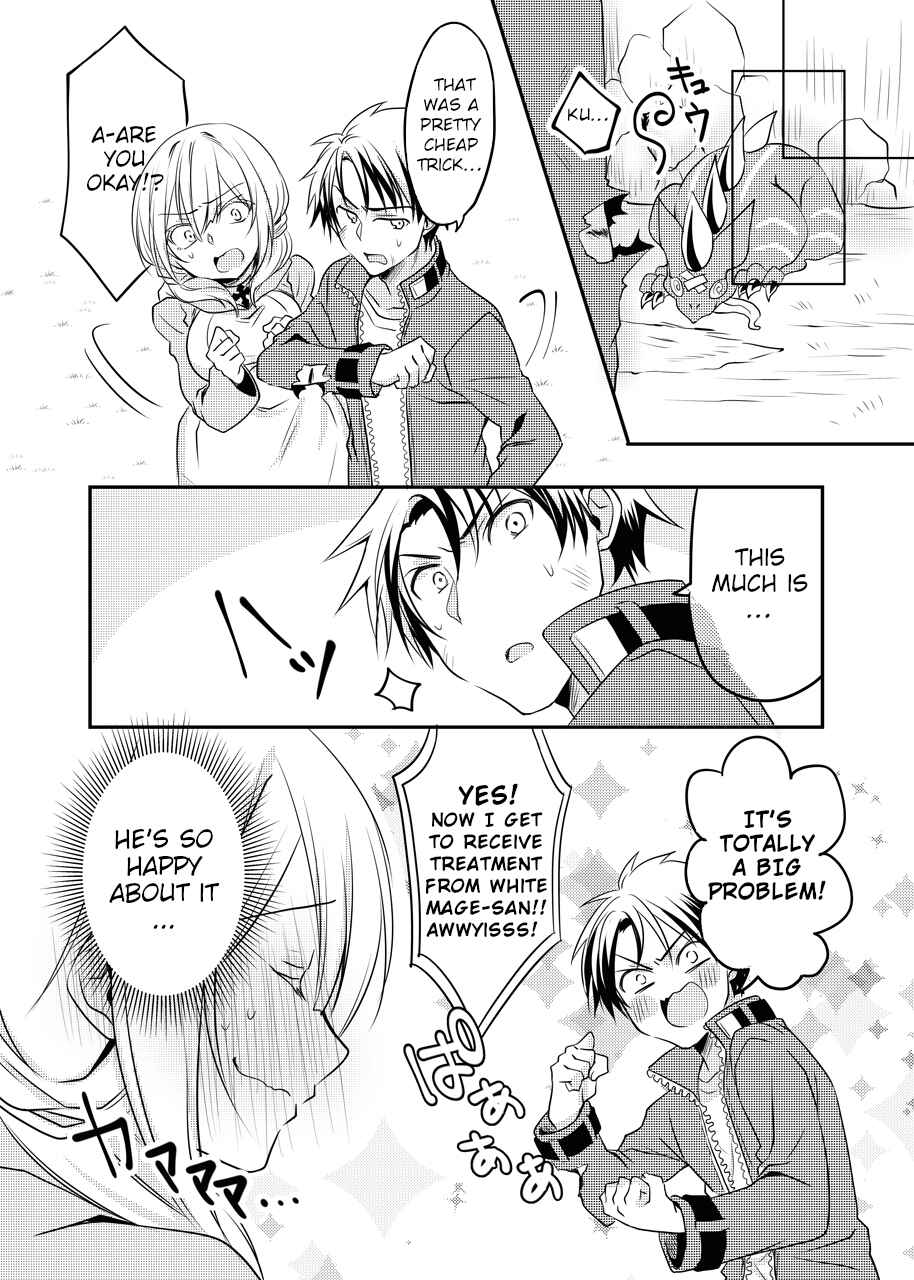 Page 2 Chapter 2 Kokoro ga Yomareru Kenshi-san to Shiro Madoushi-san no Hanashi
