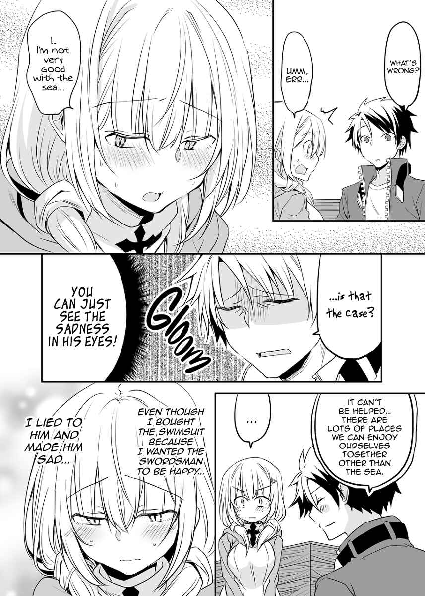 Page 3 Chapter 9 Kokoro ga Yomareru Kenshi-san to Shiro Madoushi-san no Hanashi