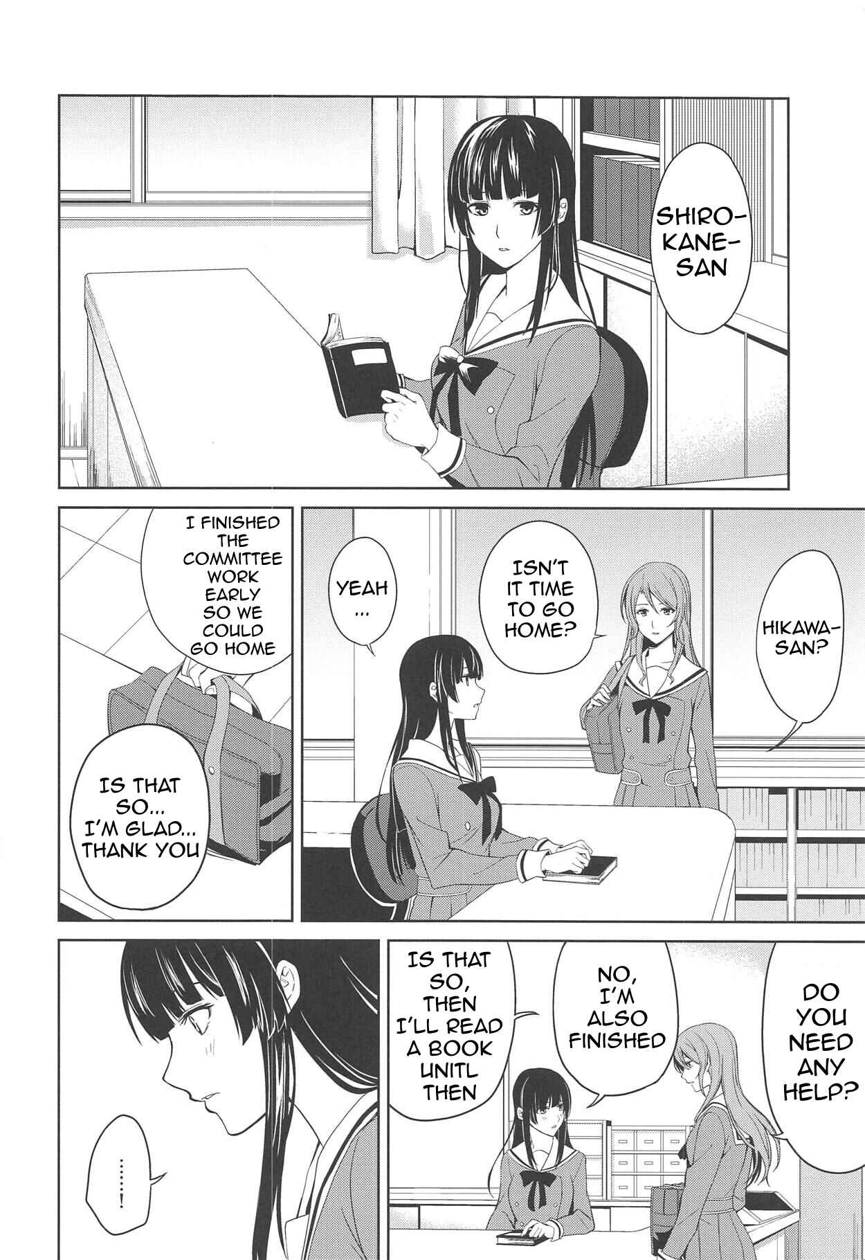 Page 21 Chapter Unknown_eb7a BanG Dream! - RinSayo Futanari Ecchi Book (Doujinshi)
