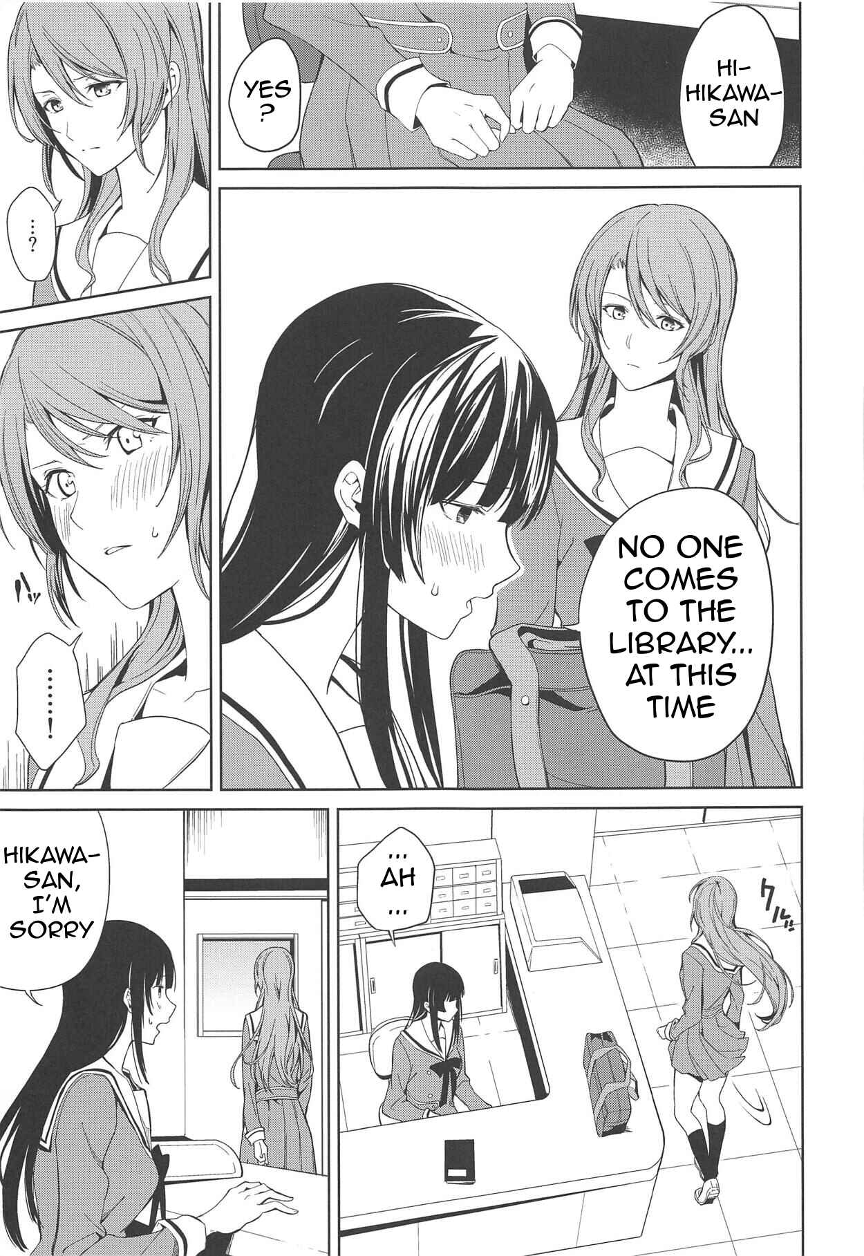 Page 22 Chapter Unknown_eb7a BanG Dream! - RinSayo Futanari Ecchi Book (Doujinshi)