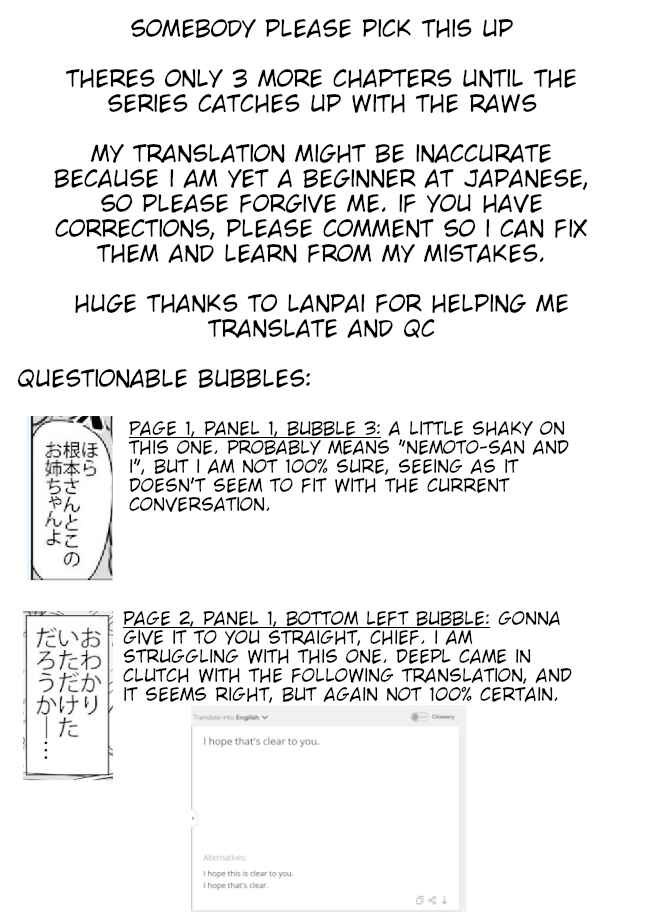 Page 3 Chapter 43 Komyushou VS Yuri