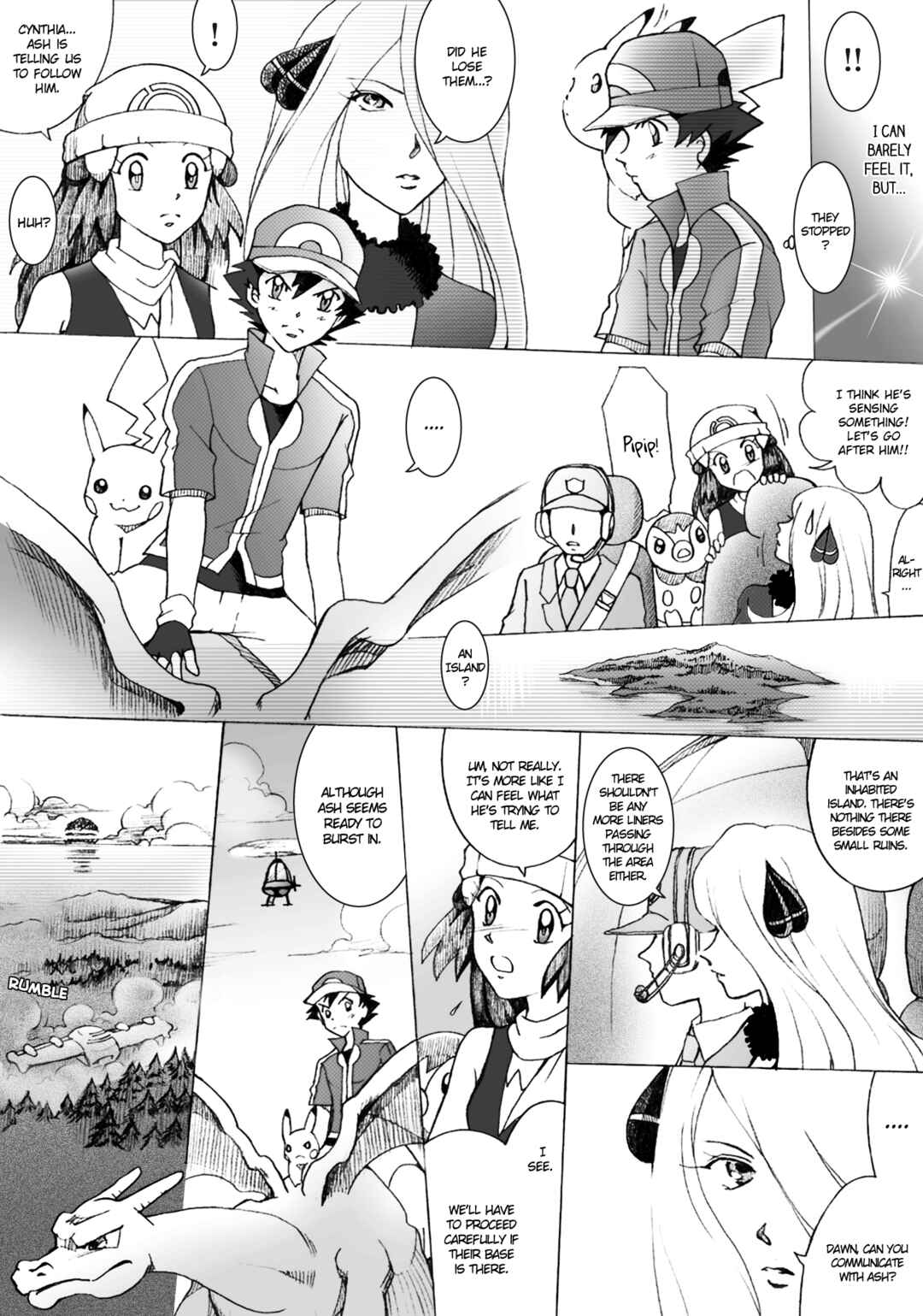 Page 8 Chapter 33 Pokemon: The World Champion Season