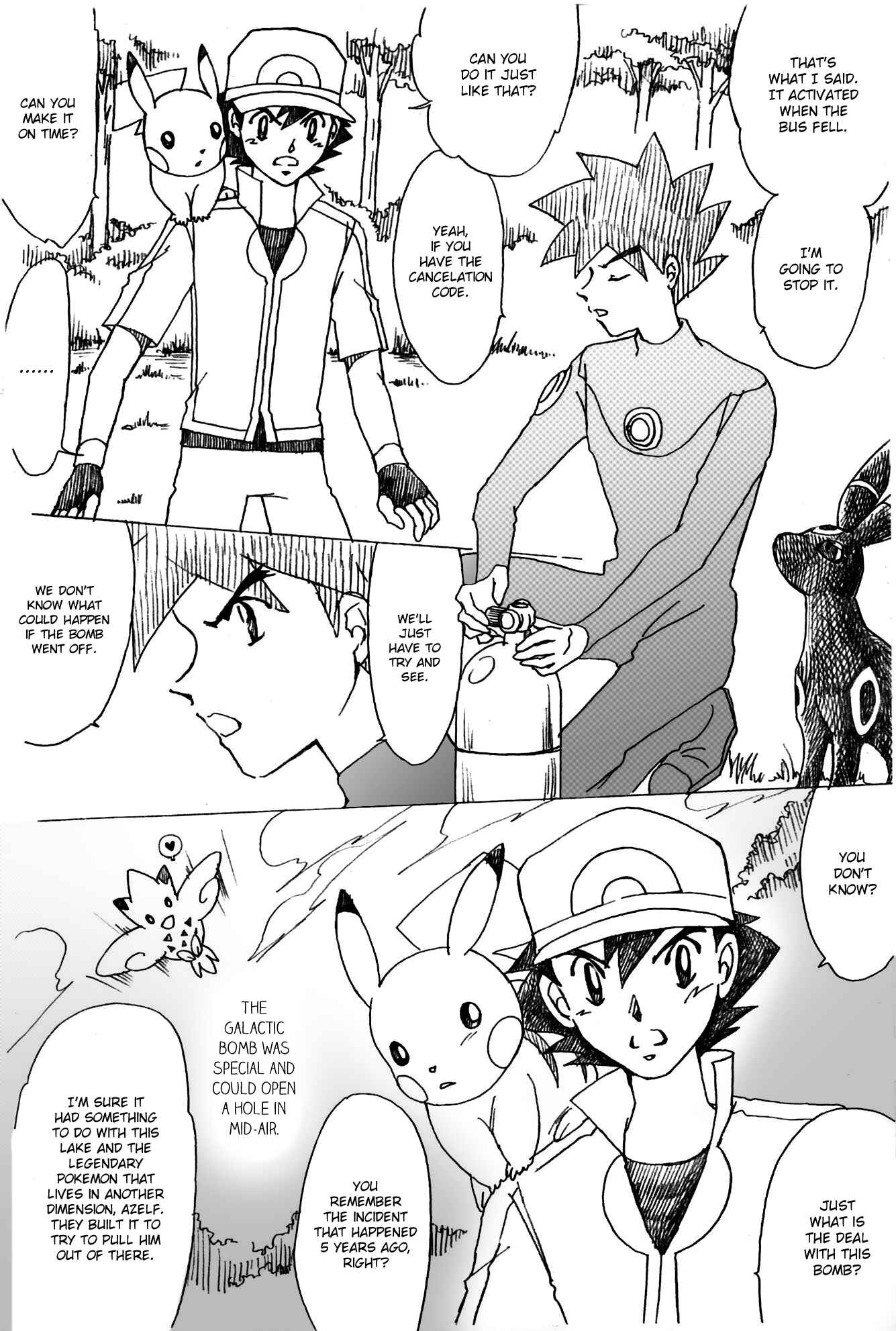 Page 4 Chapter 13 Pokemon: The World Champion Season