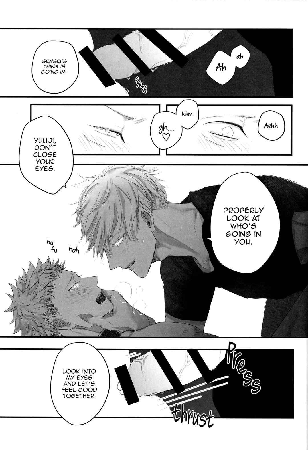 Page 22 Chapter Unknown_880f Jujutsu Kaisen - Dare mo Furete wa Naranai (Doujinshi)