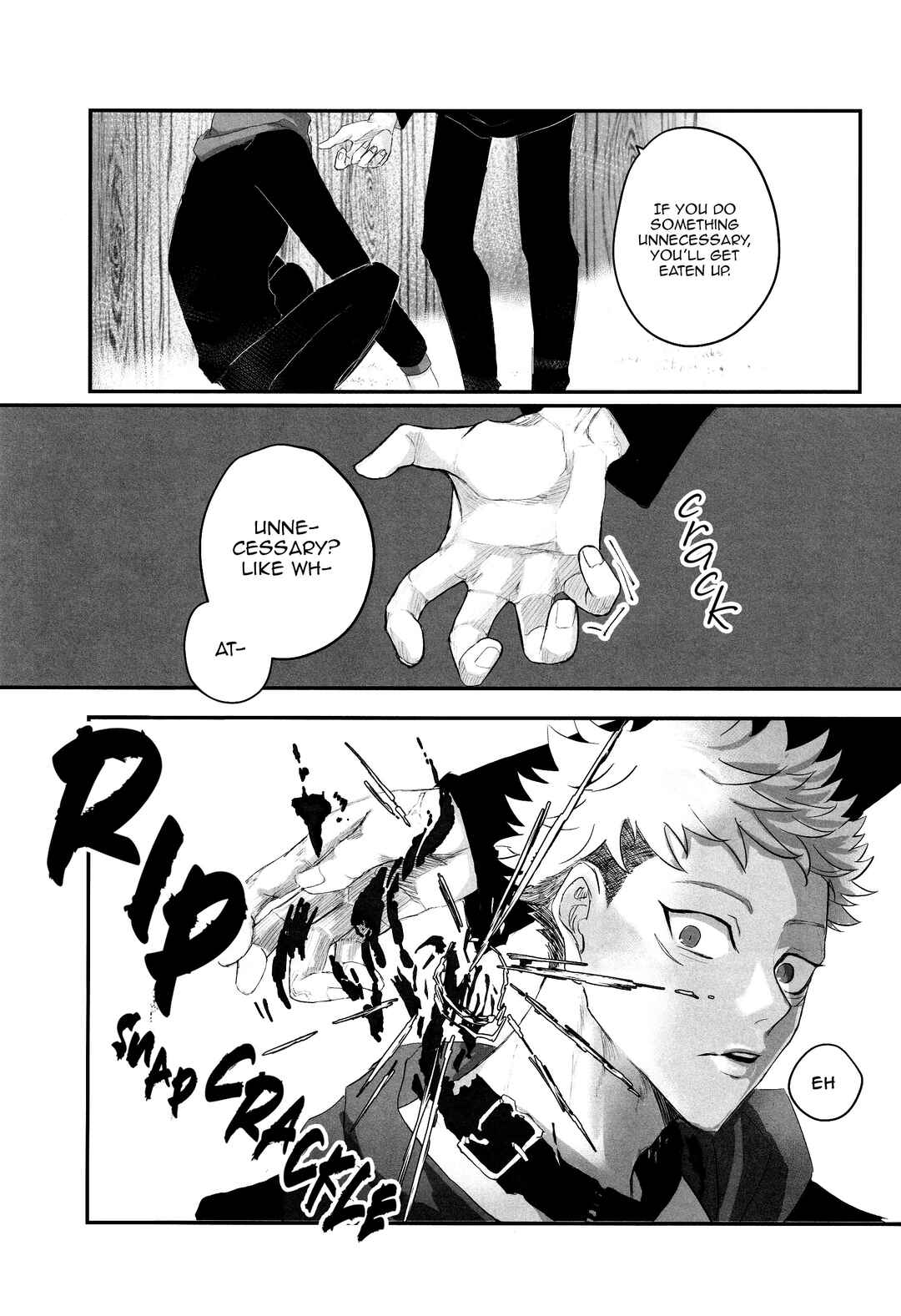 Page 4 Chapter Unknown_880f Jujutsu Kaisen - Dare mo Furete wa Naranai (Doujinshi)
