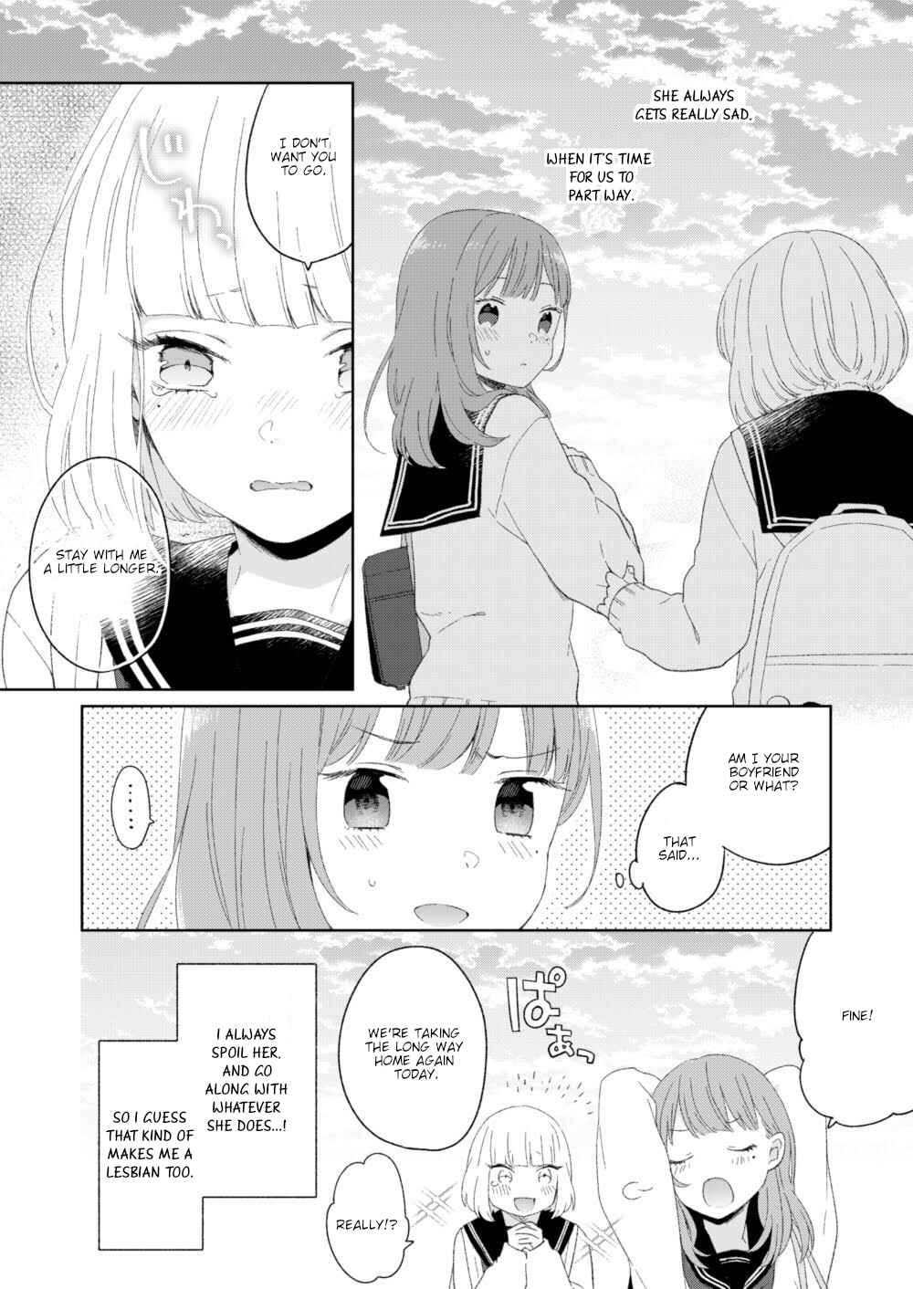 Page 4 Chapter 1 Osananajimi Lesbian Giwaku