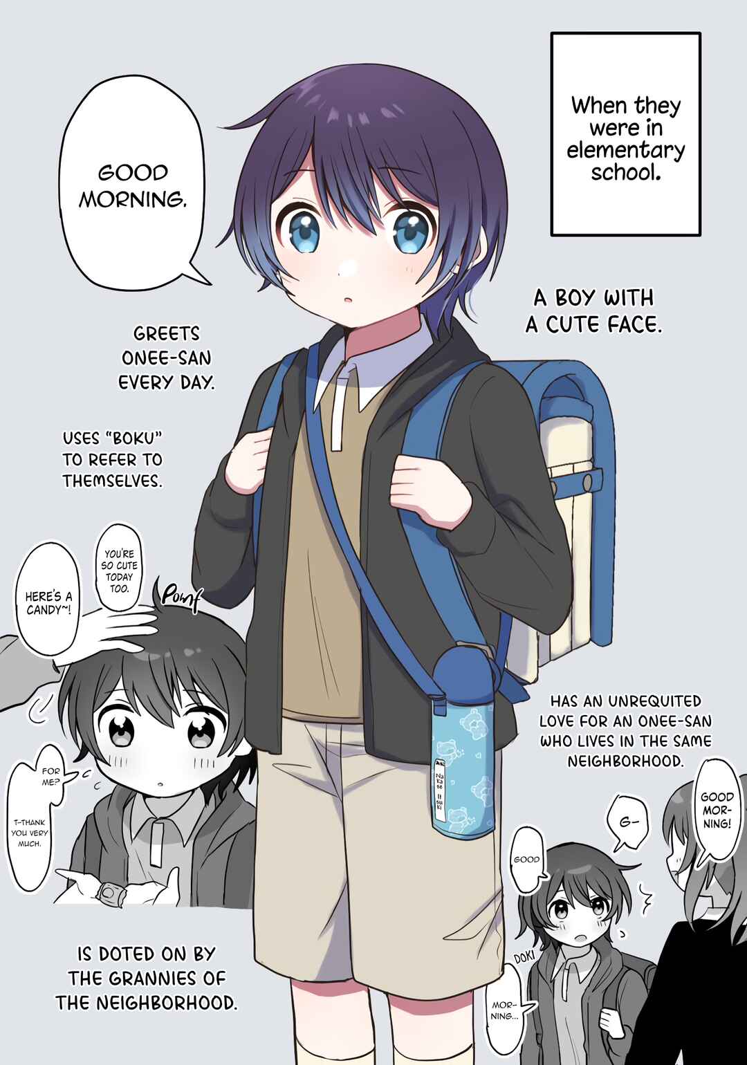 Page 1 Chapter 3.5 Androgynous-chan and the Onee-san
