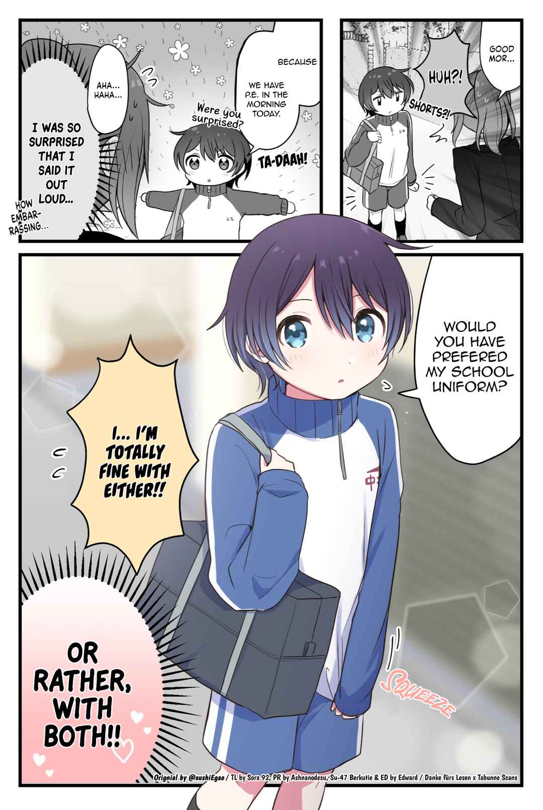 Page 1 Chapter 3 Androgynous-chan and the Onee-san