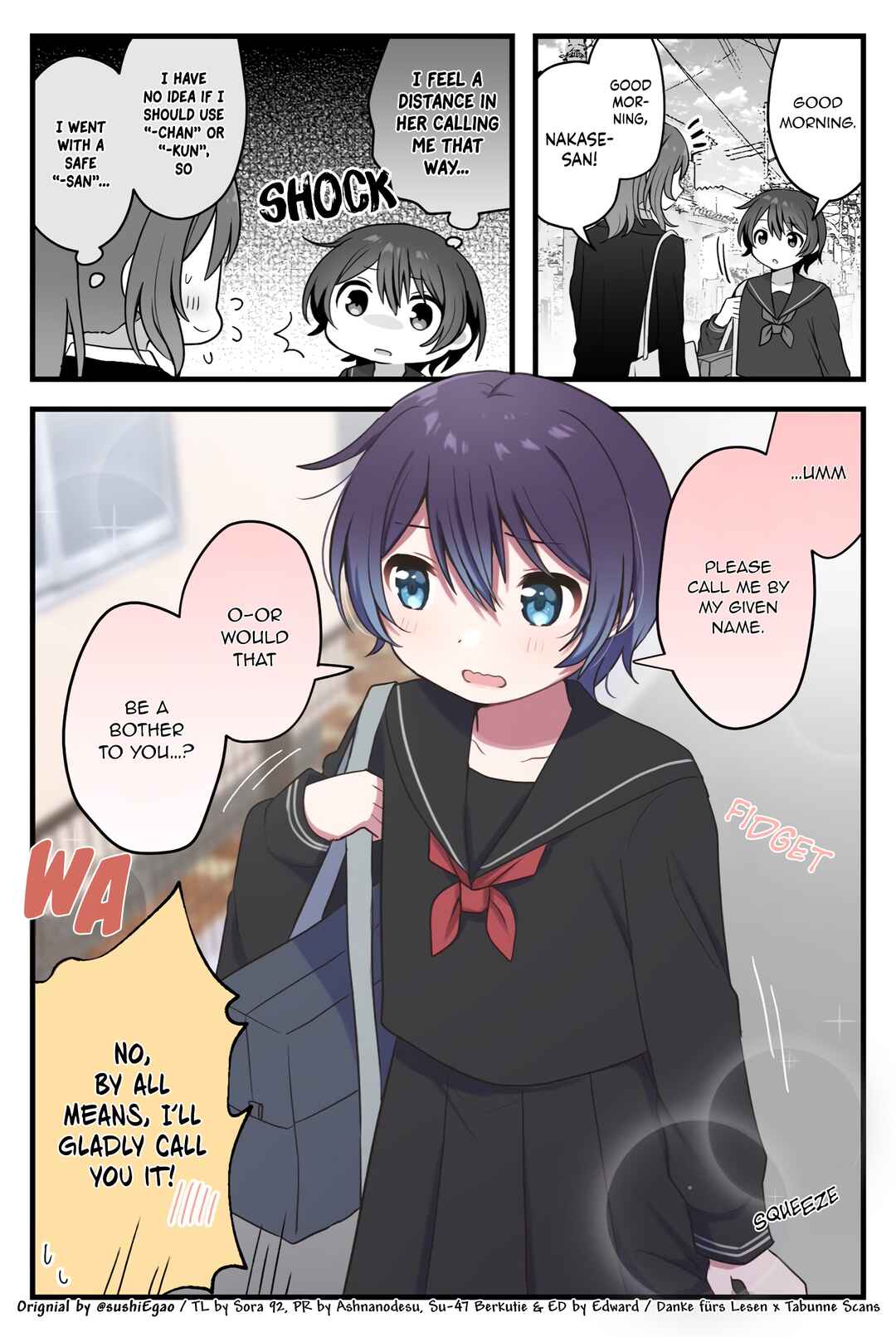 Page 1 Chapter 4 Androgynous-chan and the Onee-san