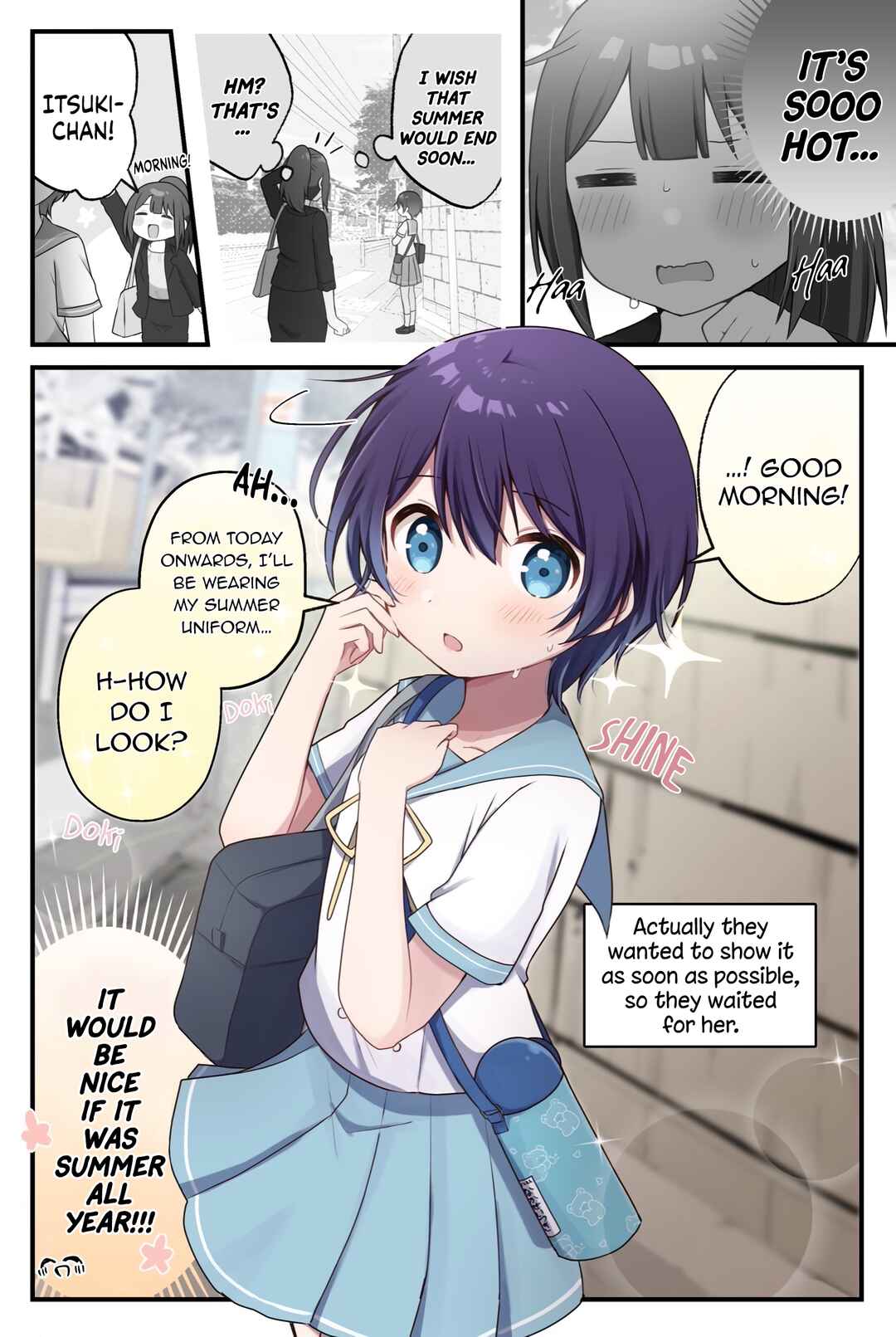 Page 1 Chapter 7 Androgynous-chan and the Onee-san