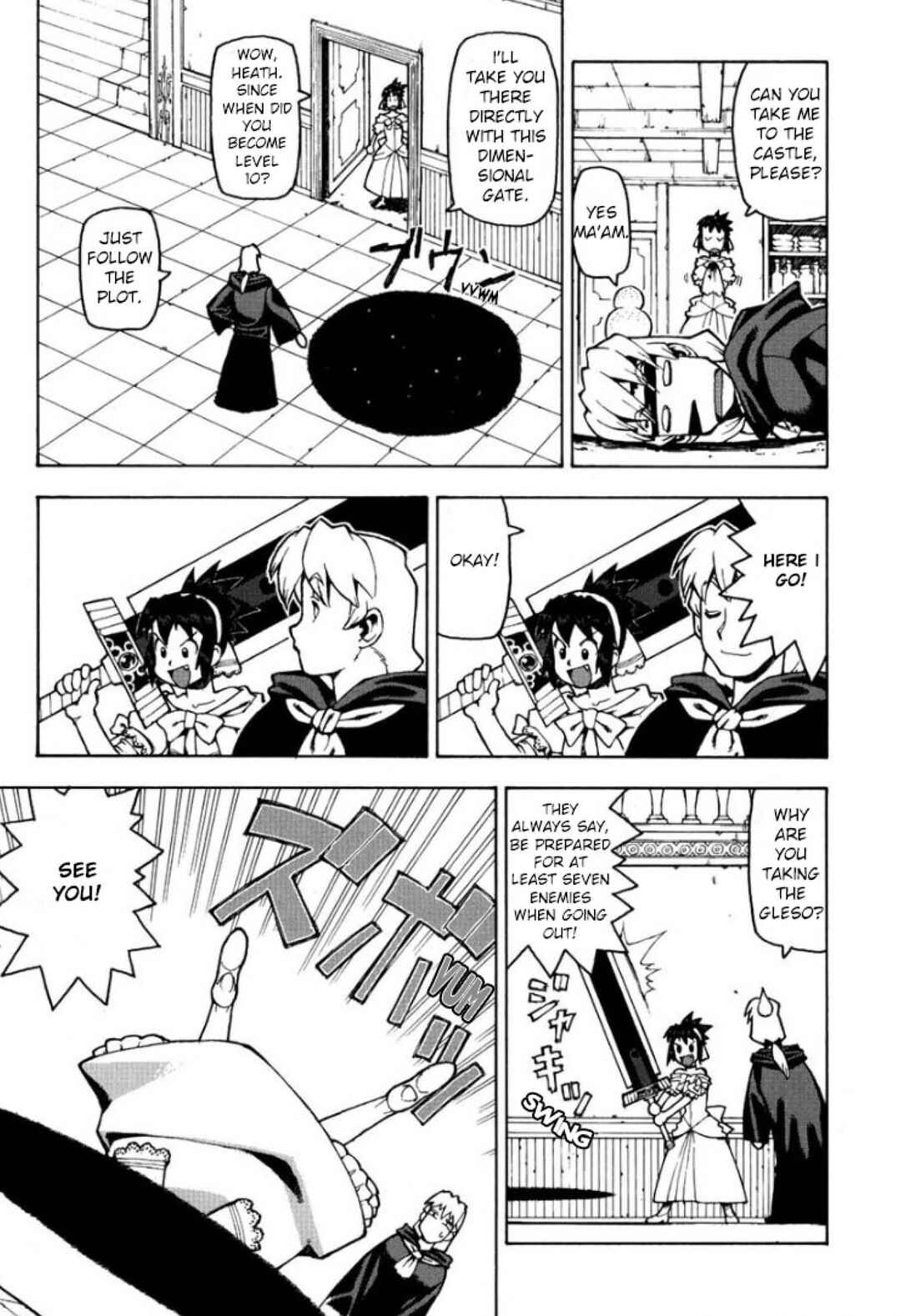 Page 9 Chapter 7 Sword World: Totsugeki! Heppoko Boukentai