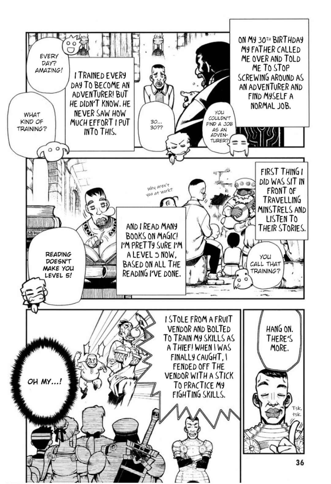 Page 12 Chapter 2 Sword World: Totsugeki! Heppoko Boukentai