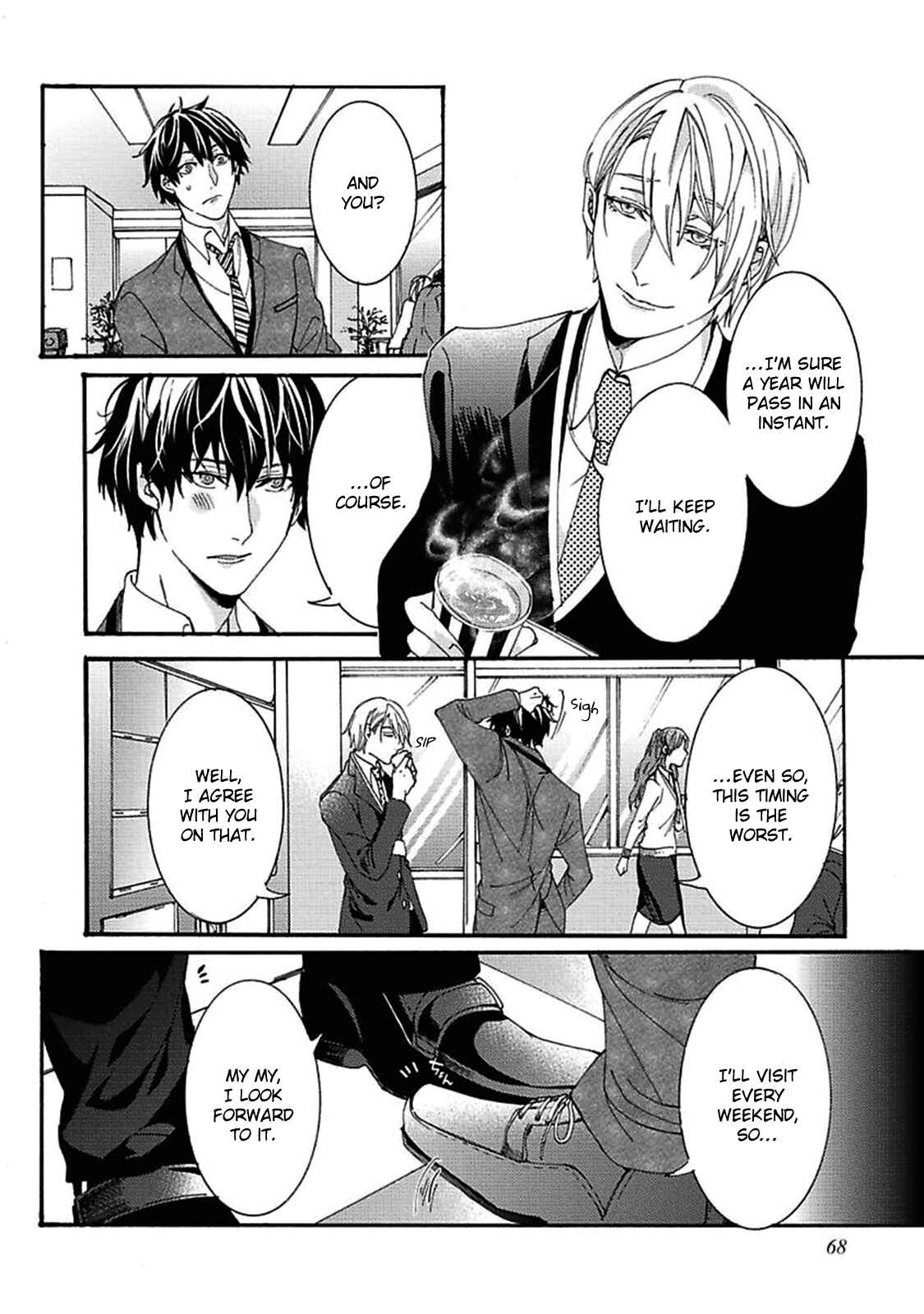 Page 8 Chapter 3 Shigoto Suru Yori Kimi to Netai.