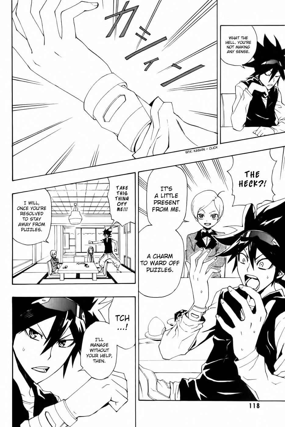 Page 10 Chapter 4 Phi Brain: Puzzle of God