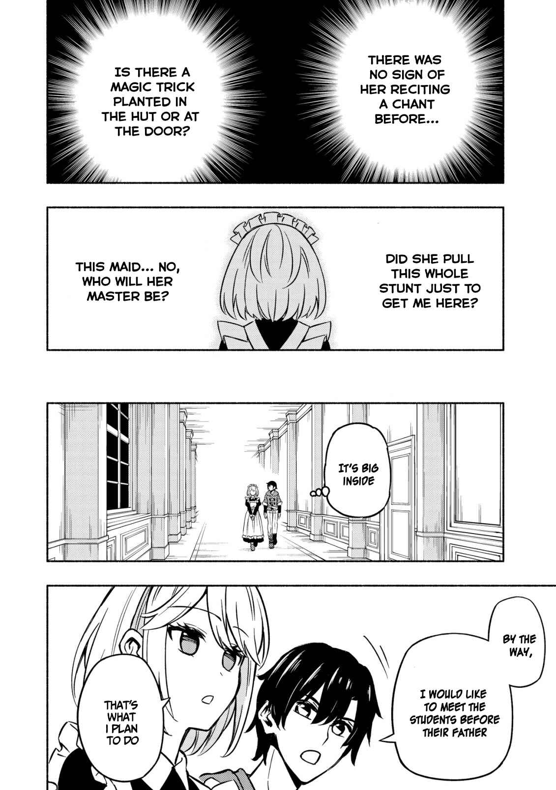Page 17 Chapter 2 Maou Reijou no Kyouiku Gakari ~Yuusha Gakuin wo Tsuihou Sareta Heimin Kyoushi wa Maou no Musume-Tachi no Katei Kyoushi to Naru~