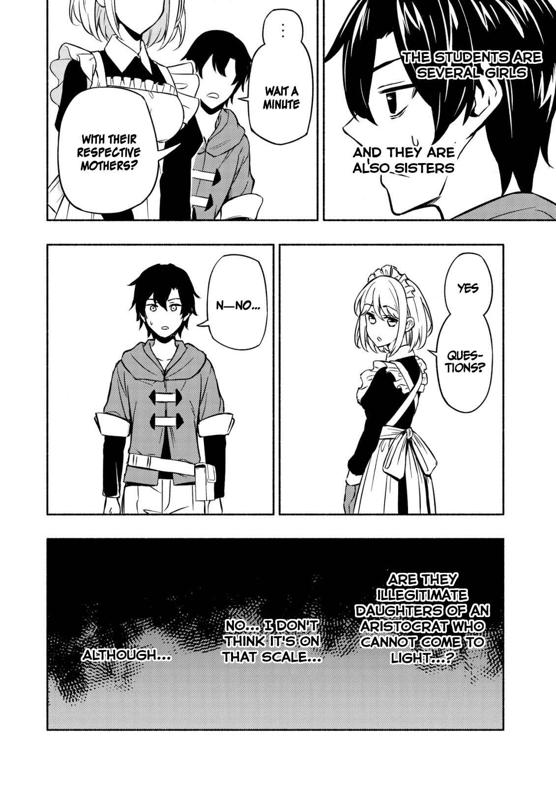 Page 19 Chapter 2 Maou Reijou no Kyouiku Gakari ~Yuusha Gakuin wo Tsuihou Sareta Heimin Kyoushi wa Maou no Musume-Tachi no Katei Kyoushi to Naru~
