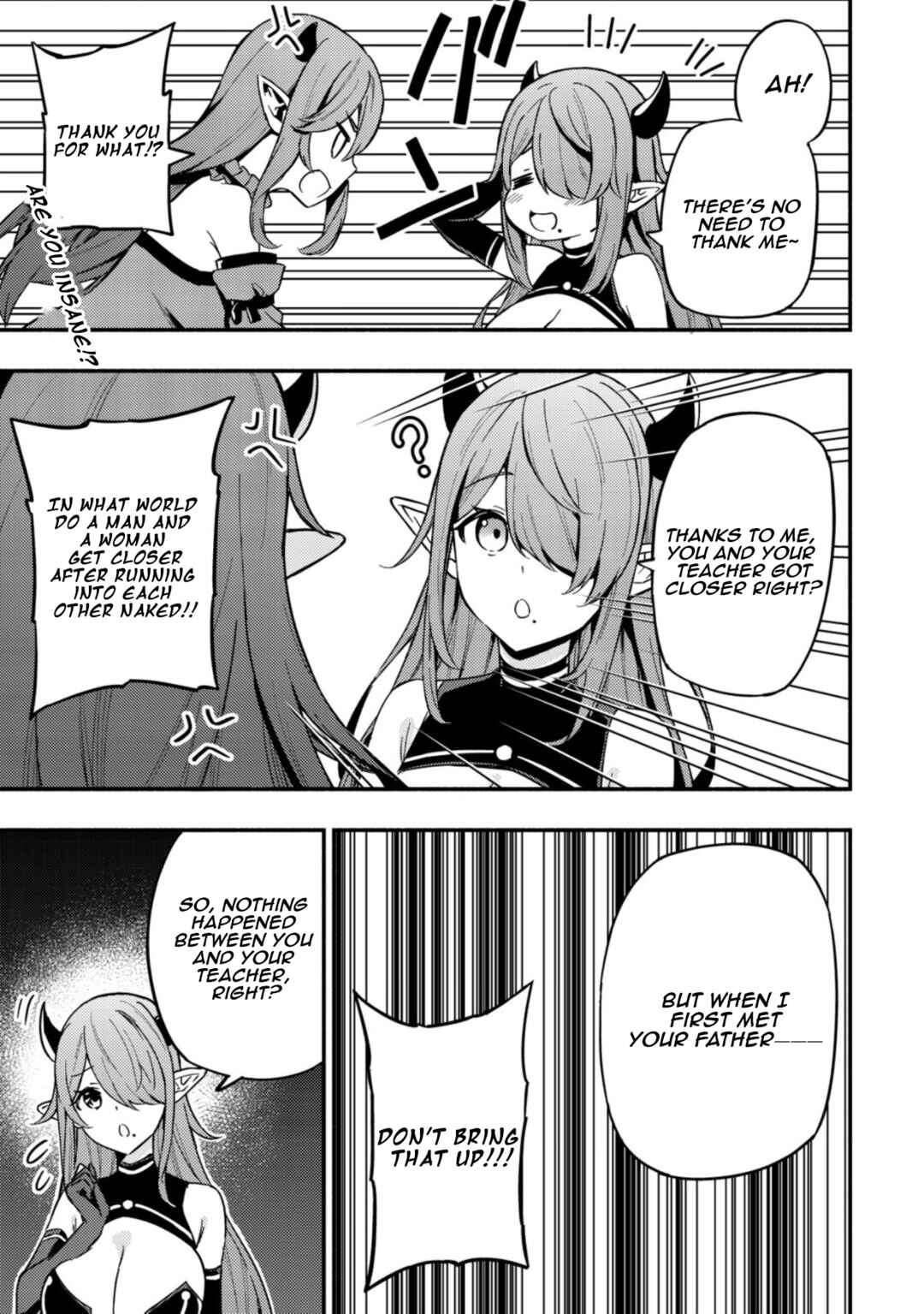 Page 7 Chapter 13 Maou Reijou no Kyouiku Gakari ~Yuusha Gakuin wo Tsuihou Sareta Heimin Kyoushi wa Maou no Musume-Tachi no Katei Kyoushi to Naru~