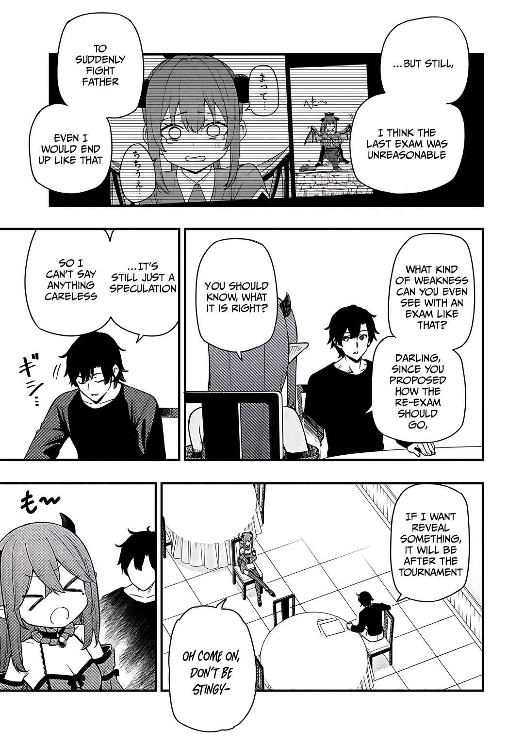 Page 14 Chapter 28 Maou Reijou no Kyouiku Gakari ~Yuusha Gakuin wo Tsuihou Sareta Heimin Kyoushi wa Maou no Musume-Tachi no Katei Kyoushi to Naru~