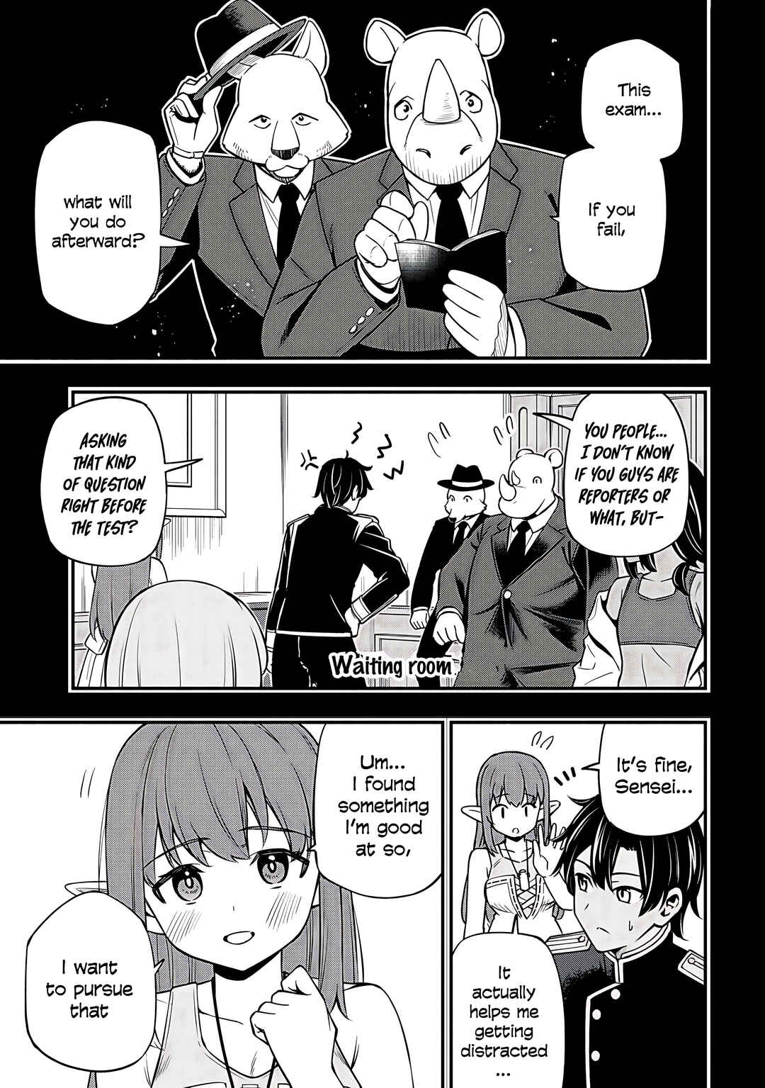 Page 3 Chapter 33 Maou Reijou no Kyouiku Gakari ~Yuusha Gakuin wo Tsuihou Sareta Heimin Kyoushi wa Maou no Musume-Tachi no Katei Kyoushi to Naru~