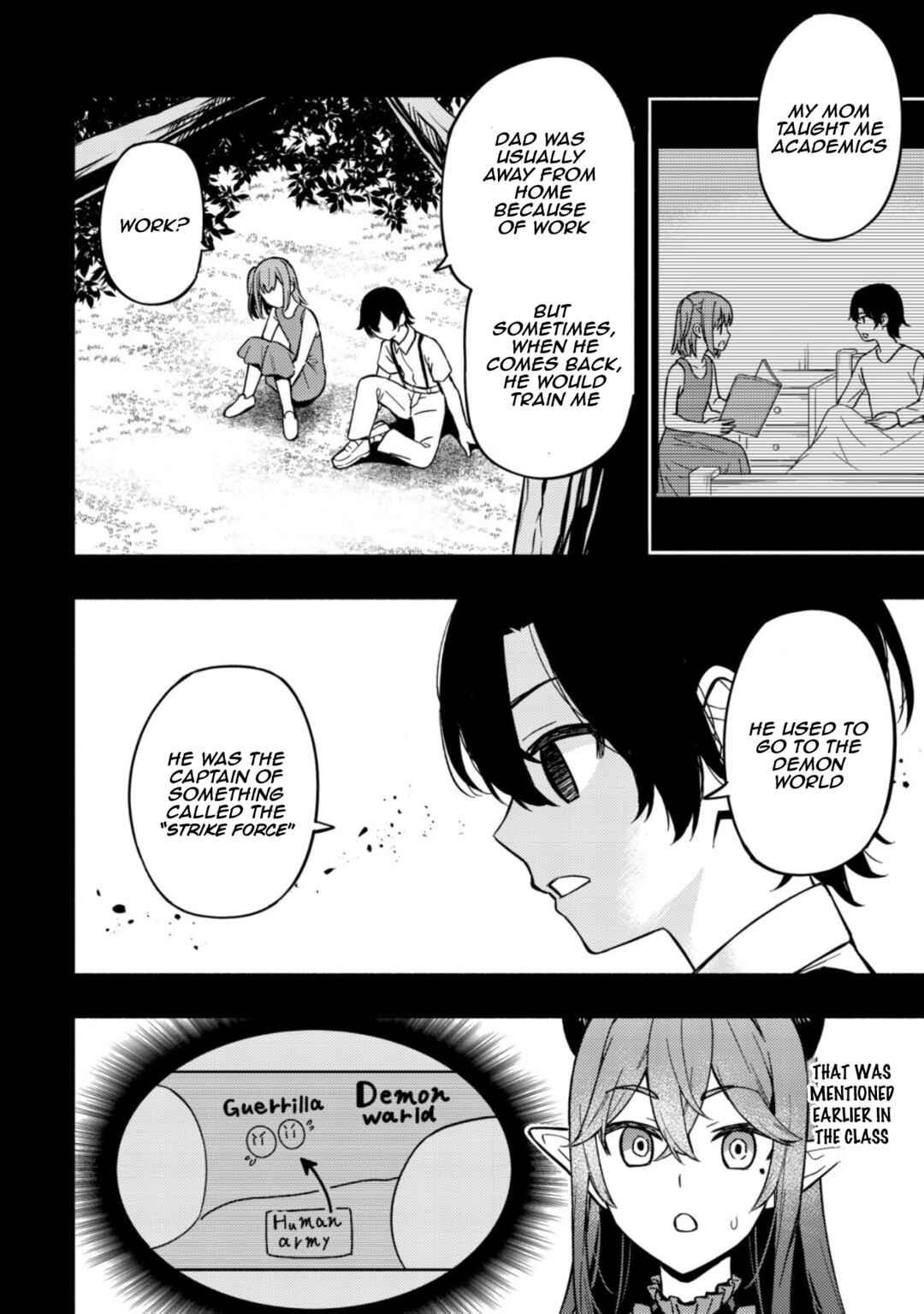Page 22 Chapter 14 Maou Reijou no Kyouiku Gakari ~Yuusha Gakuin wo Tsuihou Sareta Heimin Kyoushi wa Maou no Musume-Tachi no Katei Kyoushi to Naru~
