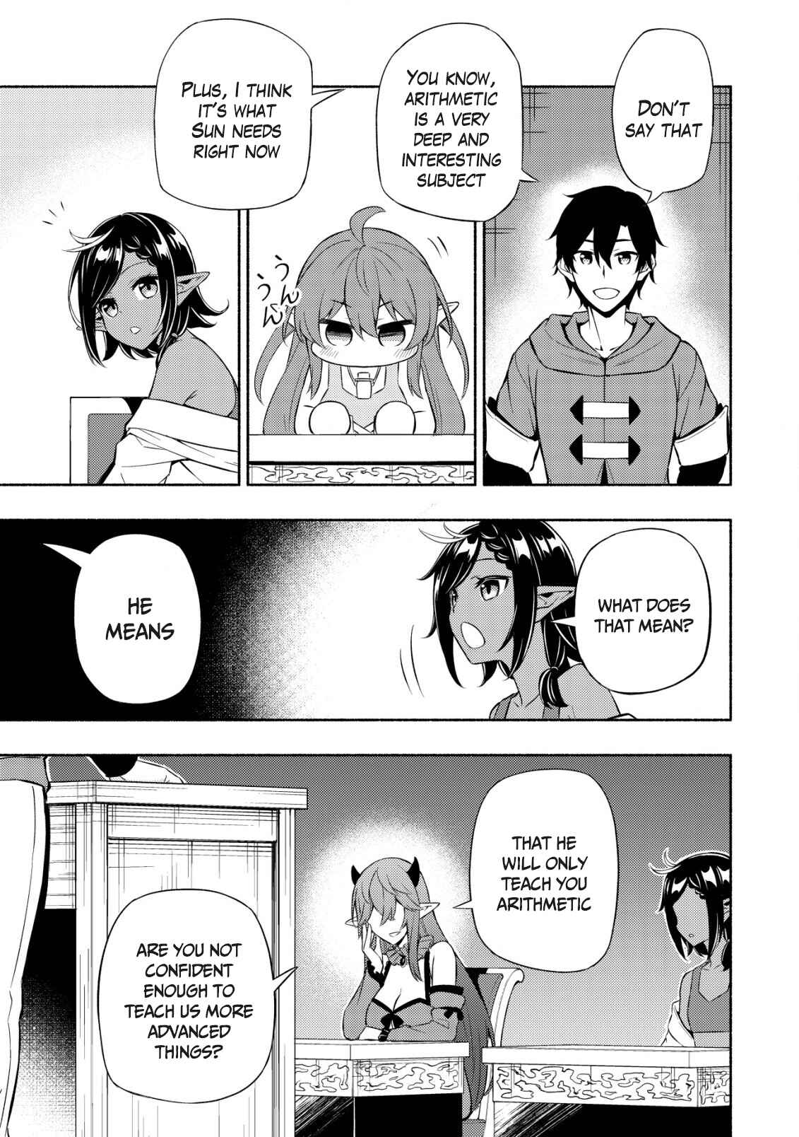 Page 11 Chapter 4 Maou Reijou no Kyouiku Gakari ~Yuusha Gakuin wo Tsuihou Sareta Heimin Kyoushi wa Maou no Musume-Tachi no Katei Kyoushi to Naru~