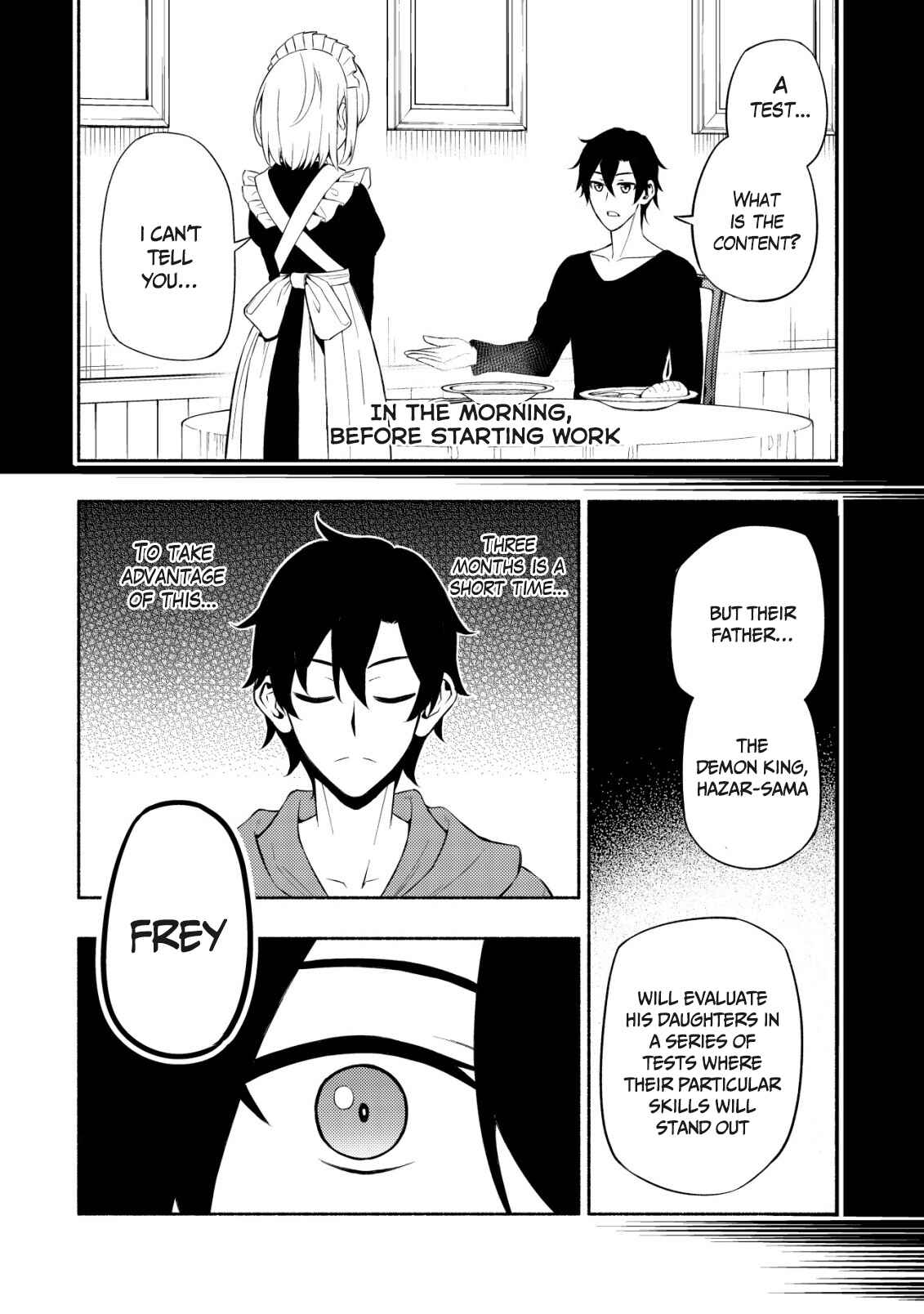 Page 8 Chapter 4 Maou Reijou no Kyouiku Gakari ~Yuusha Gakuin wo Tsuihou Sareta Heimin Kyoushi wa Maou no Musume-Tachi no Katei Kyoushi to Naru~