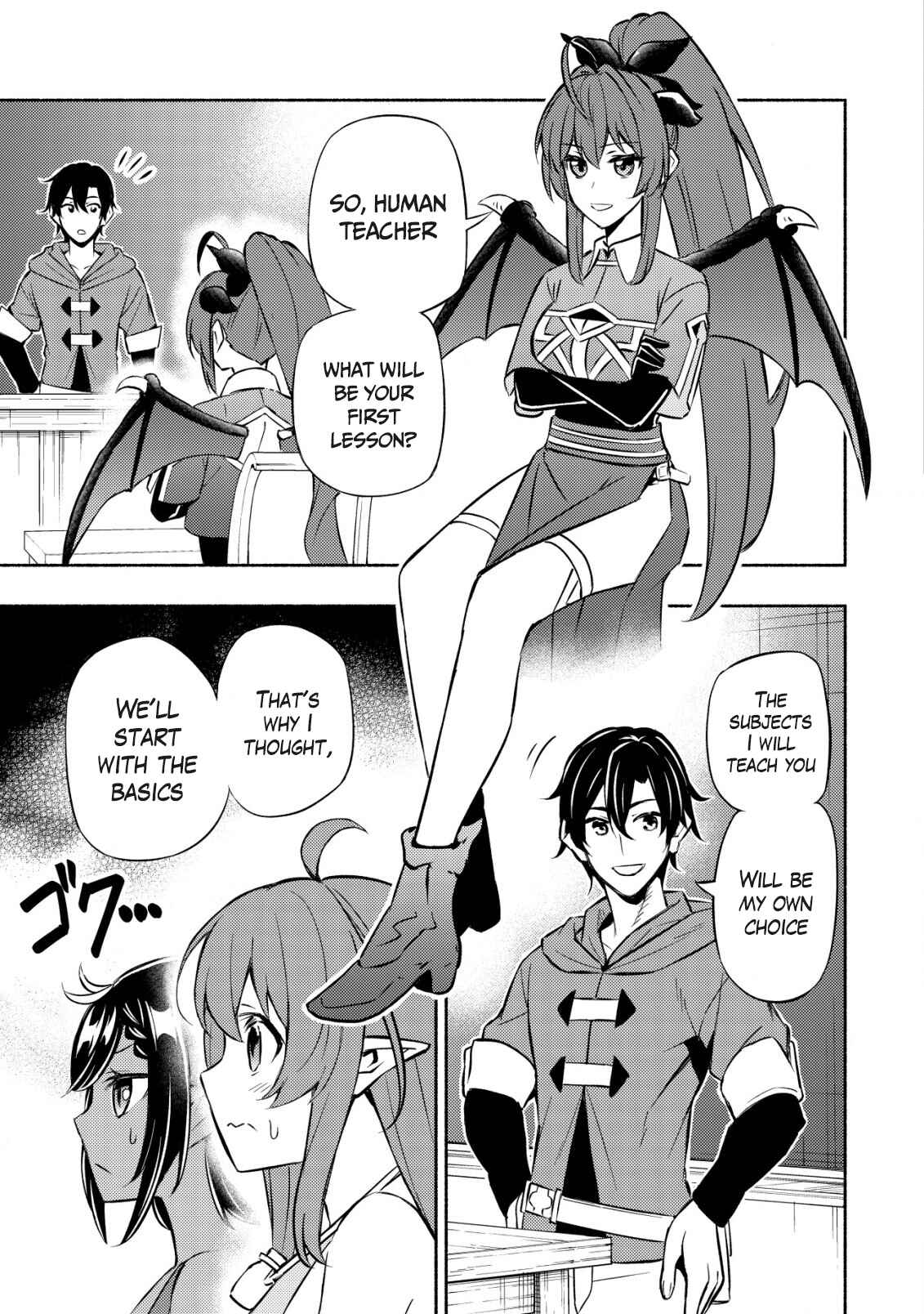 Page 9 Chapter 4 Maou Reijou no Kyouiku Gakari ~Yuusha Gakuin wo Tsuihou Sareta Heimin Kyoushi wa Maou no Musume-Tachi no Katei Kyoushi to Naru~