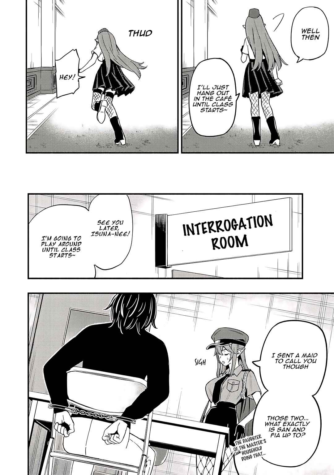 Page 8 Chapter 16 Maou Reijou no Kyouiku Gakari ~Yuusha Gakuin wo Tsuihou Sareta Heimin Kyoushi wa Maou no Musume-Tachi no Katei Kyoushi to Naru~