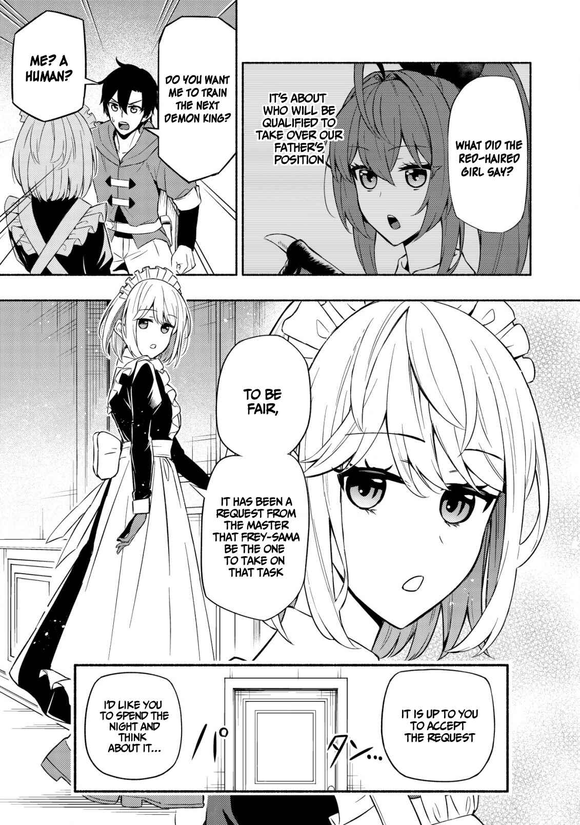 Page 18 Chapter 3 Maou Reijou no Kyouiku Gakari ~Yuusha Gakuin wo Tsuihou Sareta Heimin Kyoushi wa Maou no Musume-Tachi no Katei Kyoushi to Naru~
