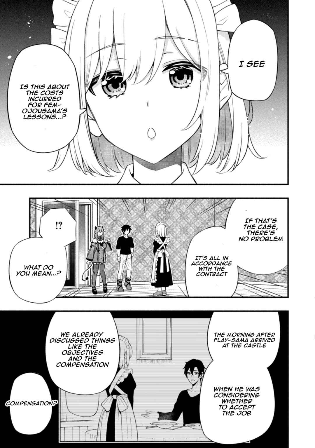 Page 17 Chapter 10 Maou Reijou no Kyouiku Gakari ~Yuusha Gakuin wo Tsuihou Sareta Heimin Kyoushi wa Maou no Musume-Tachi no Katei Kyoushi to Naru~