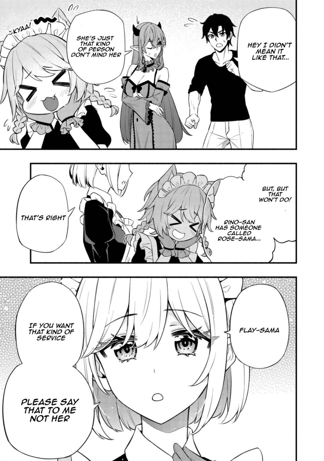 Page 23 Chapter 10 Maou Reijou no Kyouiku Gakari ~Yuusha Gakuin wo Tsuihou Sareta Heimin Kyoushi wa Maou no Musume-Tachi no Katei Kyoushi to Naru~