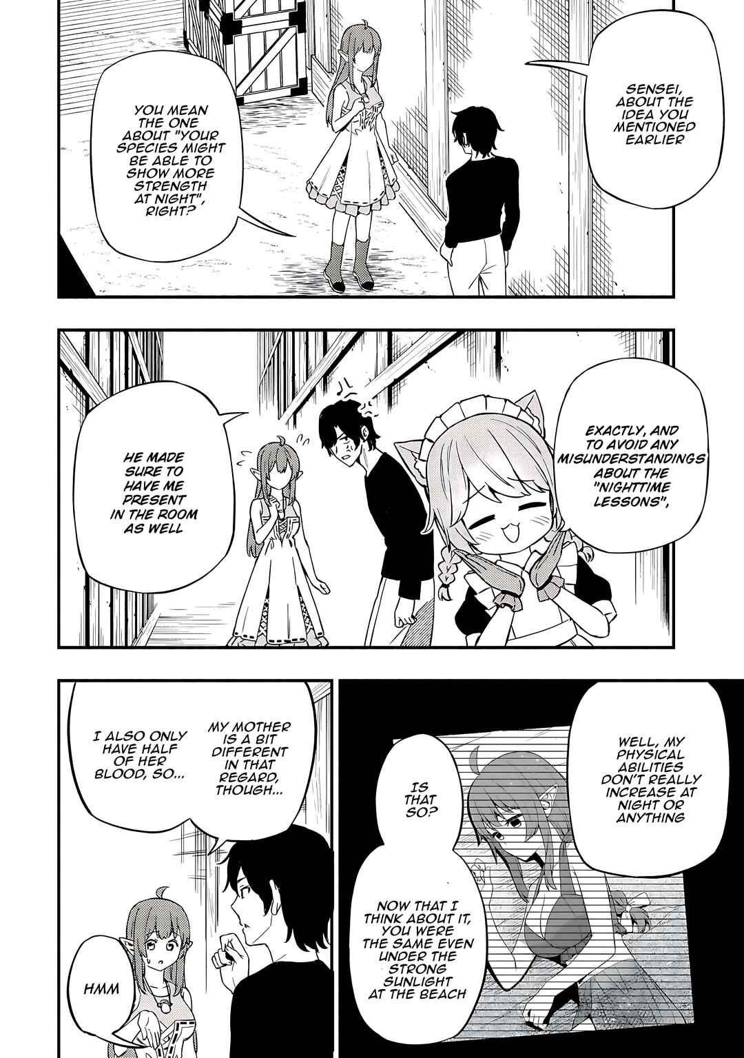 Page 9 Chapter 21 Maou Reijou no Kyouiku Gakari ~Yuusha Gakuin wo Tsuihou Sareta Heimin Kyoushi wa Maou no Musume-Tachi no Katei Kyoushi to Naru~
