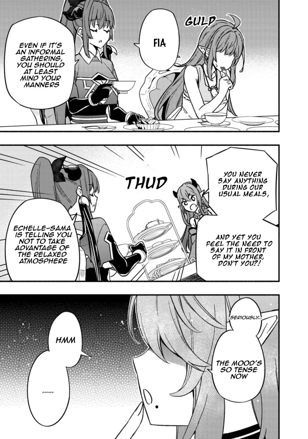 Page 11 Chapter 12 Maou Reijou no Kyouiku Gakari ~Yuusha Gakuin wo Tsuihou Sareta Heimin Kyoushi wa Maou no Musume-Tachi no Katei Kyoushi to Naru~