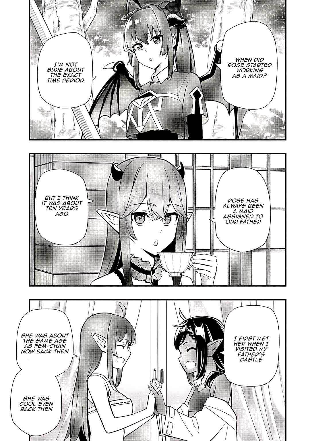 Page 1 Chapter 19 Maou Reijou no Kyouiku Gakari ~Yuusha Gakuin wo Tsuihou Sareta Heimin Kyoushi wa Maou no Musume-Tachi no Katei Kyoushi to Naru~