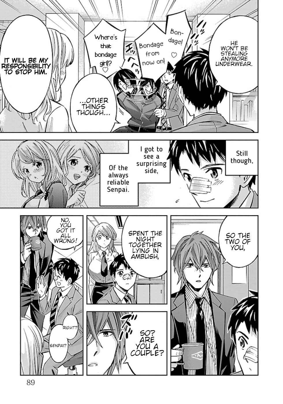 Page 18 Chapter 4 Senpai Is A Bustective