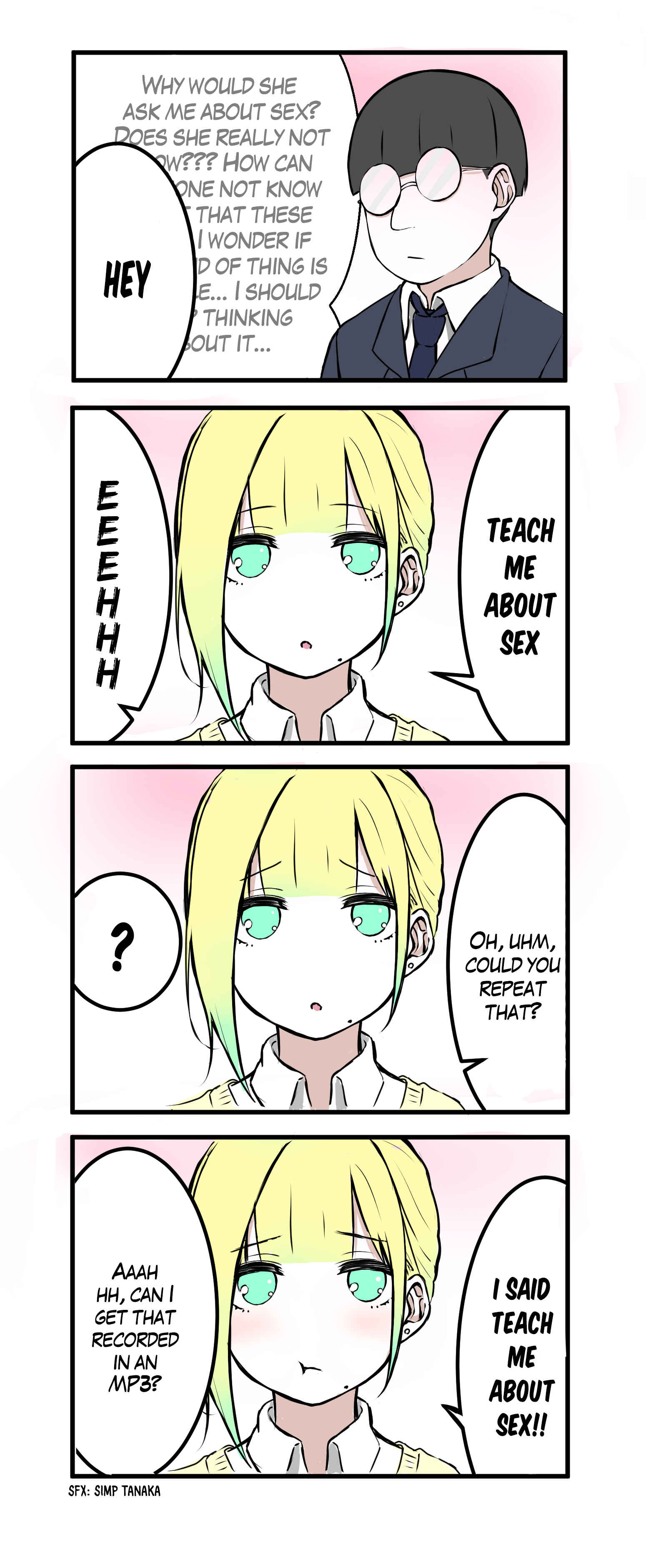 Page 2 Chapter 2 A Story About a Blonde Virgin Girl Who Acquires Sexual Knowledge