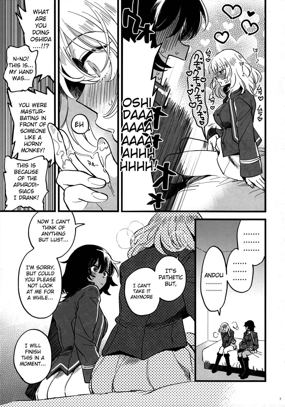 Page 6 Chapter Unknown_1a8c Girls und Panzer - Tojikomerarete Kusuri Nonde Sorekara no Aida (Doujinshi)
