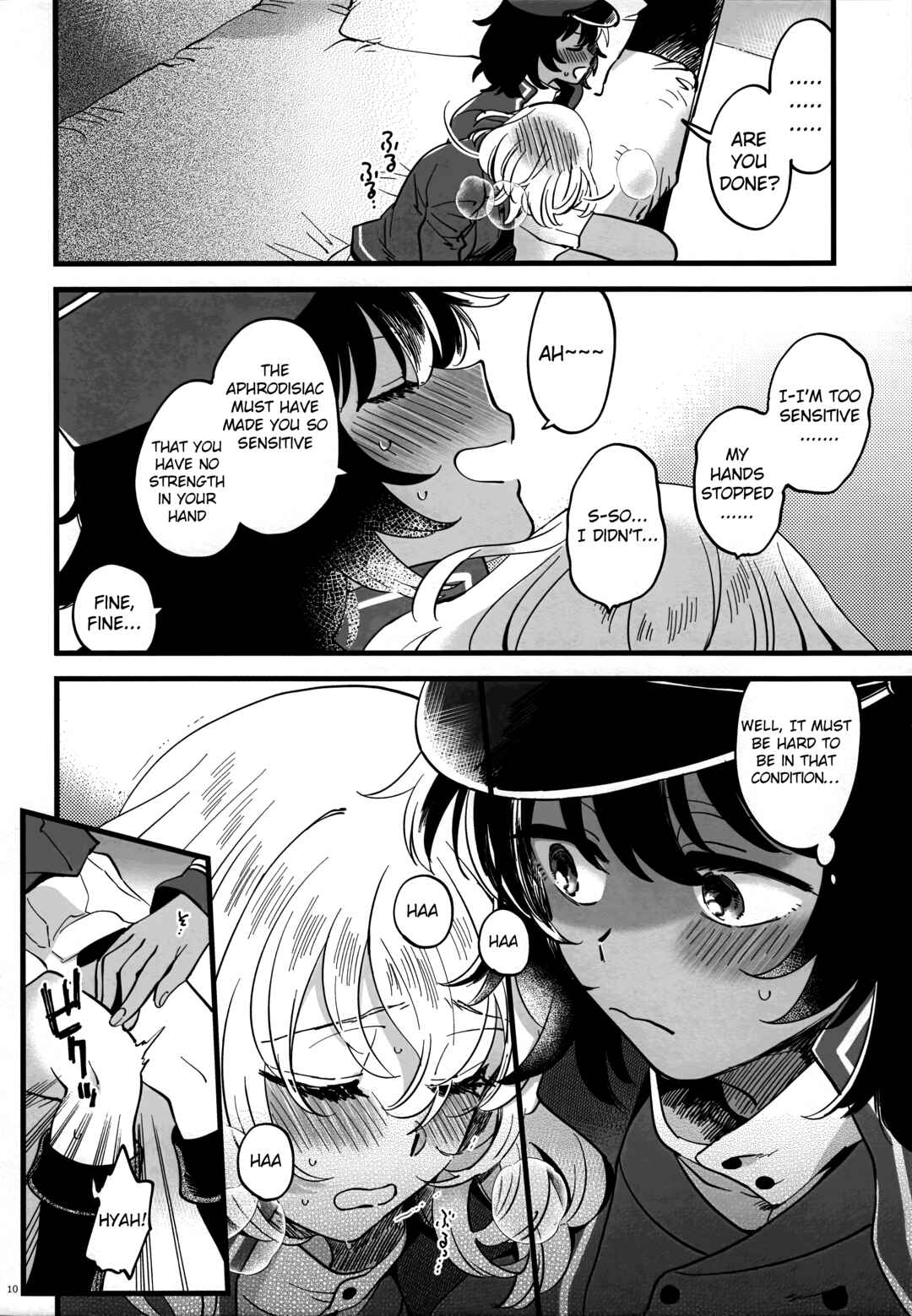 Page 9 Chapter Unknown_1a8c Girls und Panzer - Tojikomerarete Kusuri Nonde Sorekara no Aida (Doujinshi)