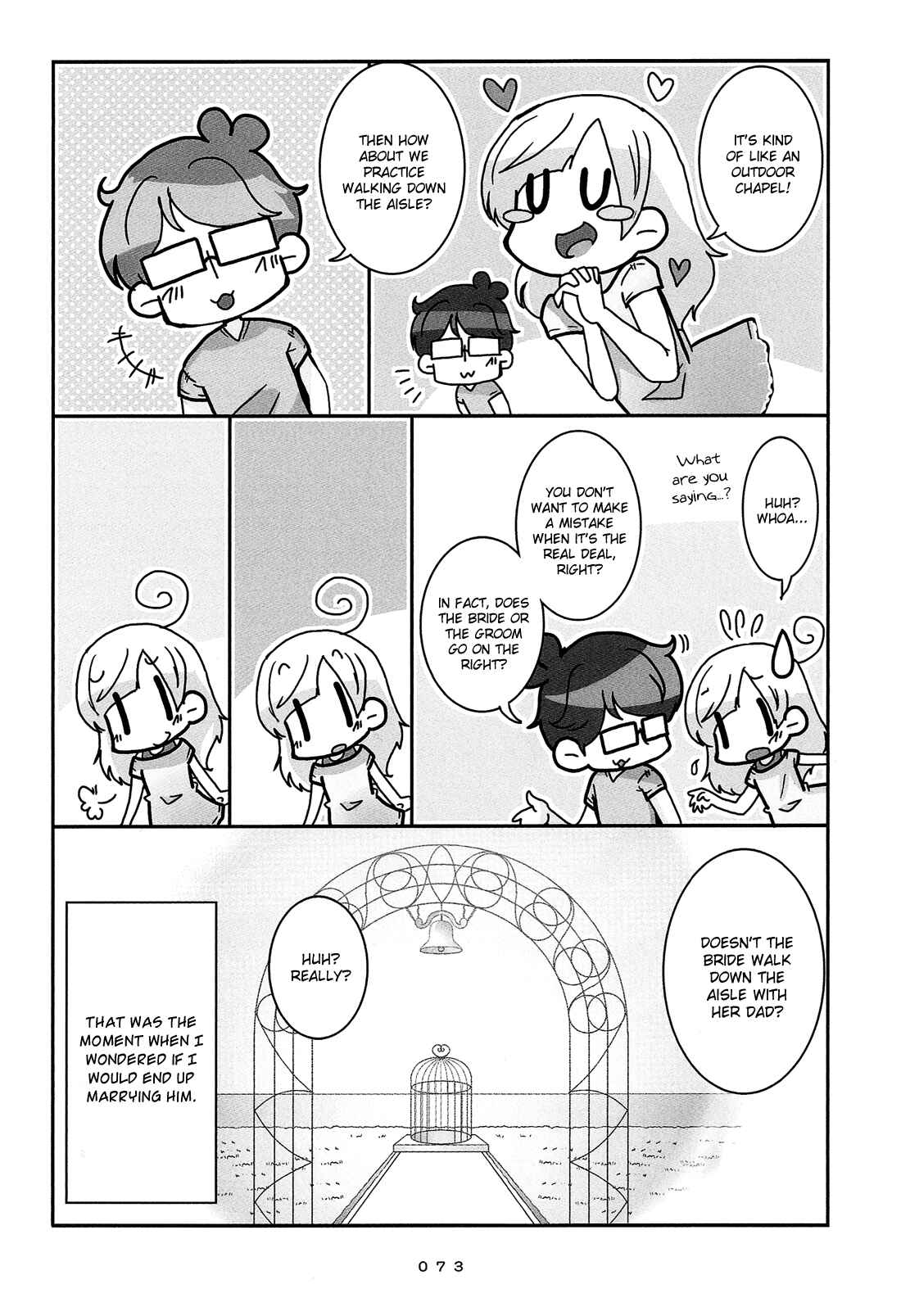 Page 4 Chapter 5 Hanayome wa Motodanshi.