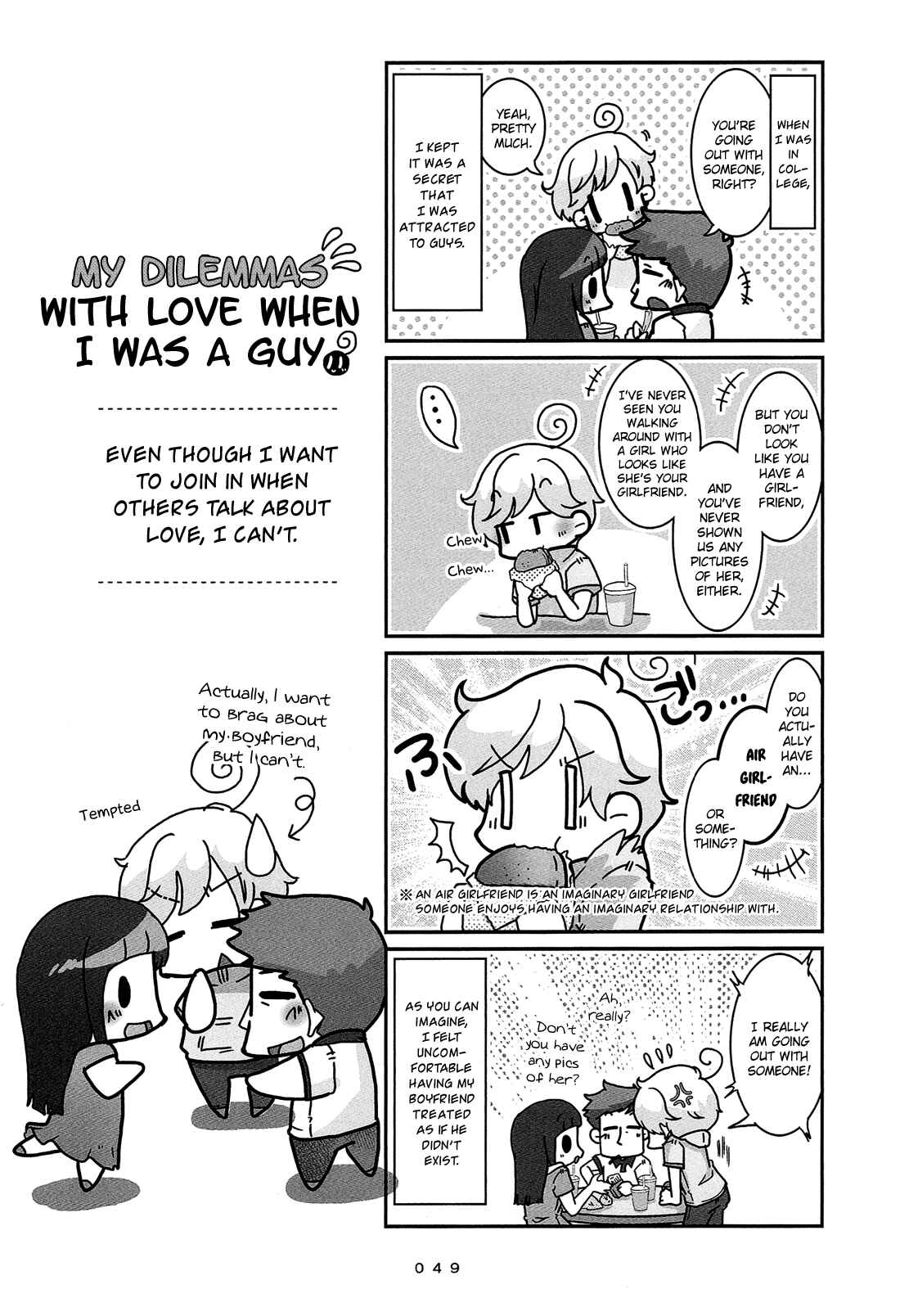 Page 10 Chapter 3 Hanayome wa Motodanshi.