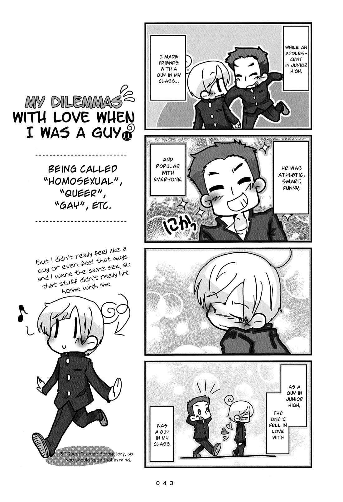 Page 4 Chapter 3 Hanayome wa Motodanshi.