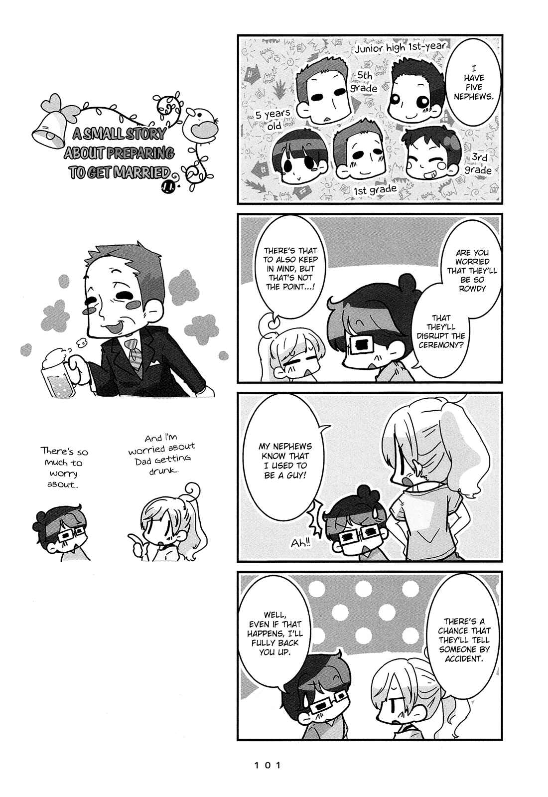 Page 16 Chapter 6 Hanayome wa Motodanshi.