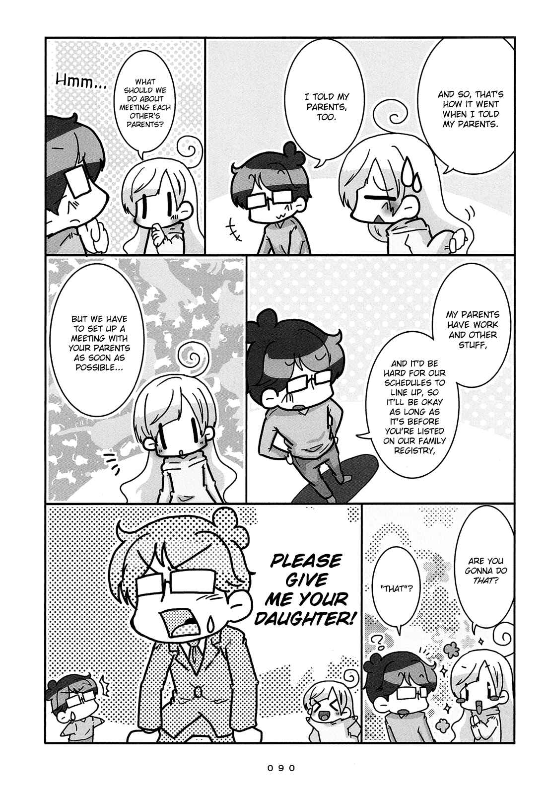 Page 5 Chapter 6 Hanayome wa Motodanshi.