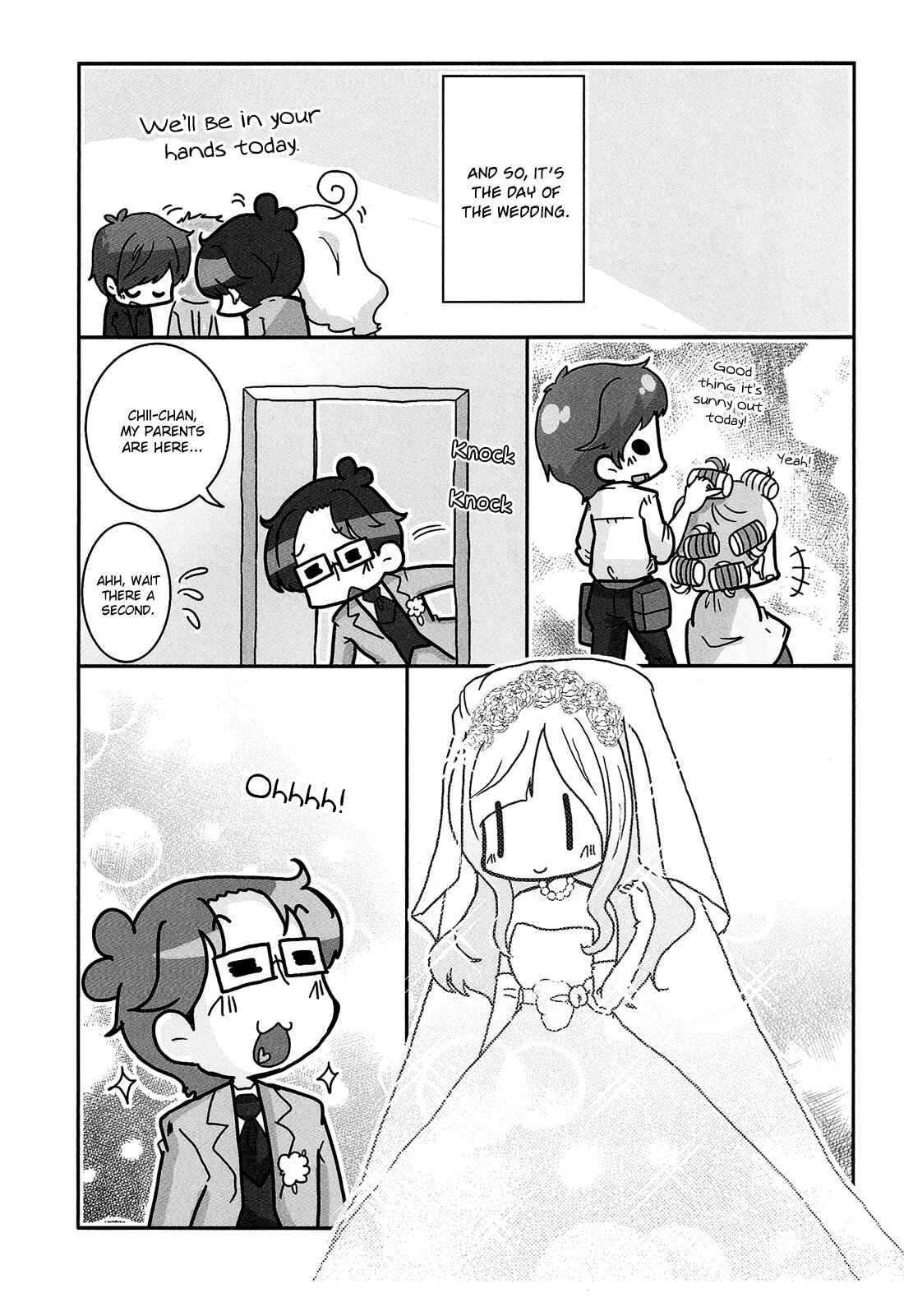 Page 3 Chapter 8 Hanayome wa Motodanshi.