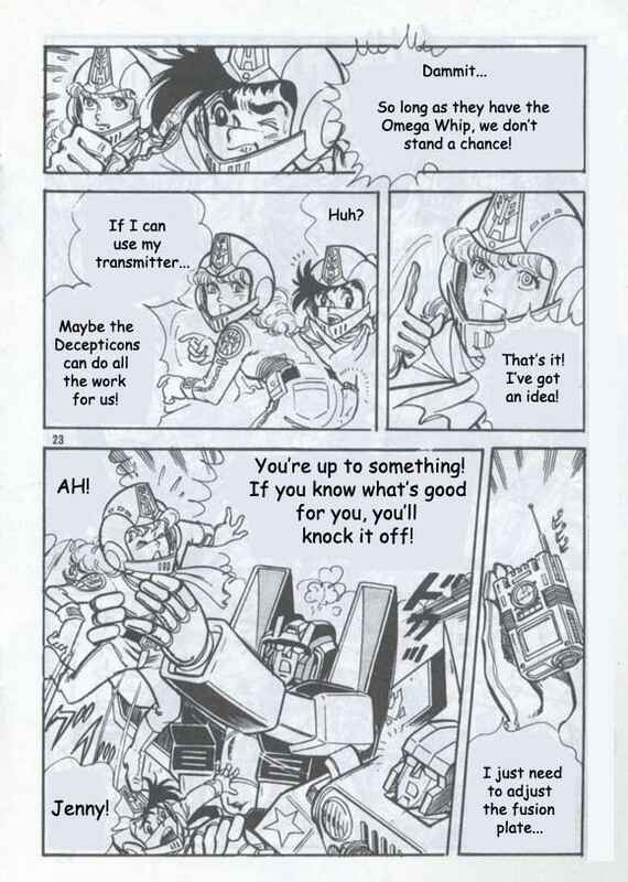 Page 15 Chapter Unknown_008f Fight! Super Robot Lifeform Transformers Scramble Comic