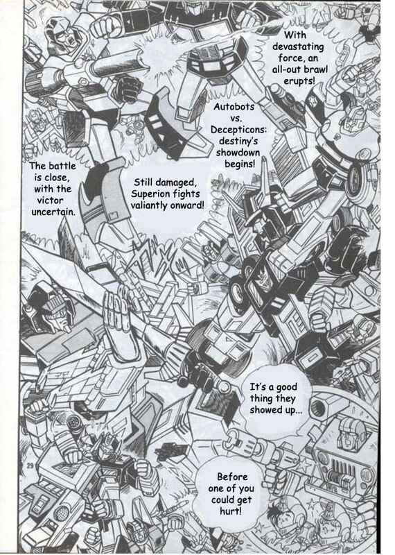 Page 21 Chapter Unknown_008f Fight! Super Robot Lifeform Transformers Scramble Comic