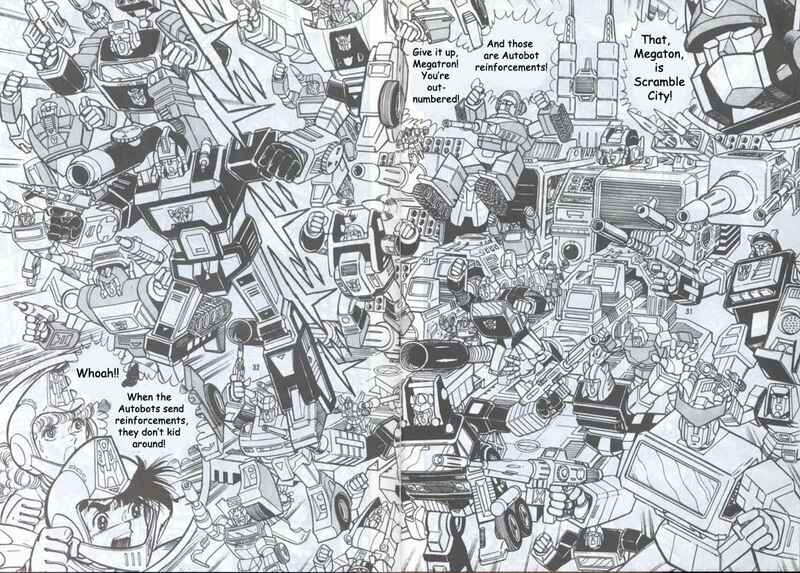 Page 23 Chapter Unknown_008f Fight! Super Robot Lifeform Transformers Scramble Comic