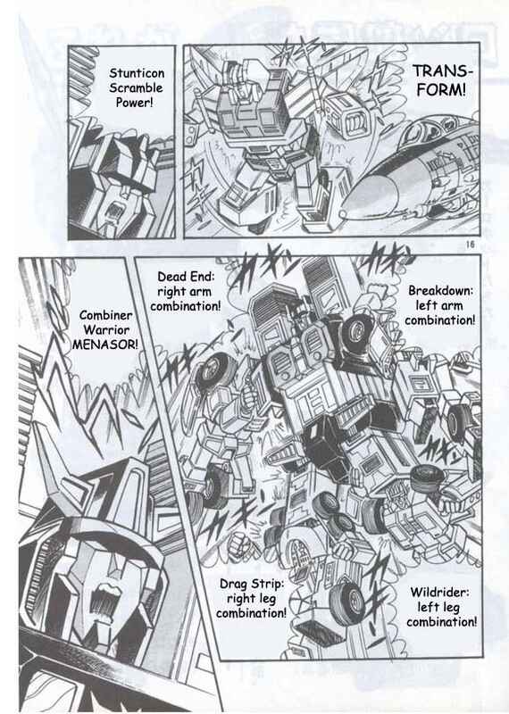 Page 9 Chapter Unknown_008f Fight! Super Robot Lifeform Transformers Scramble Comic
