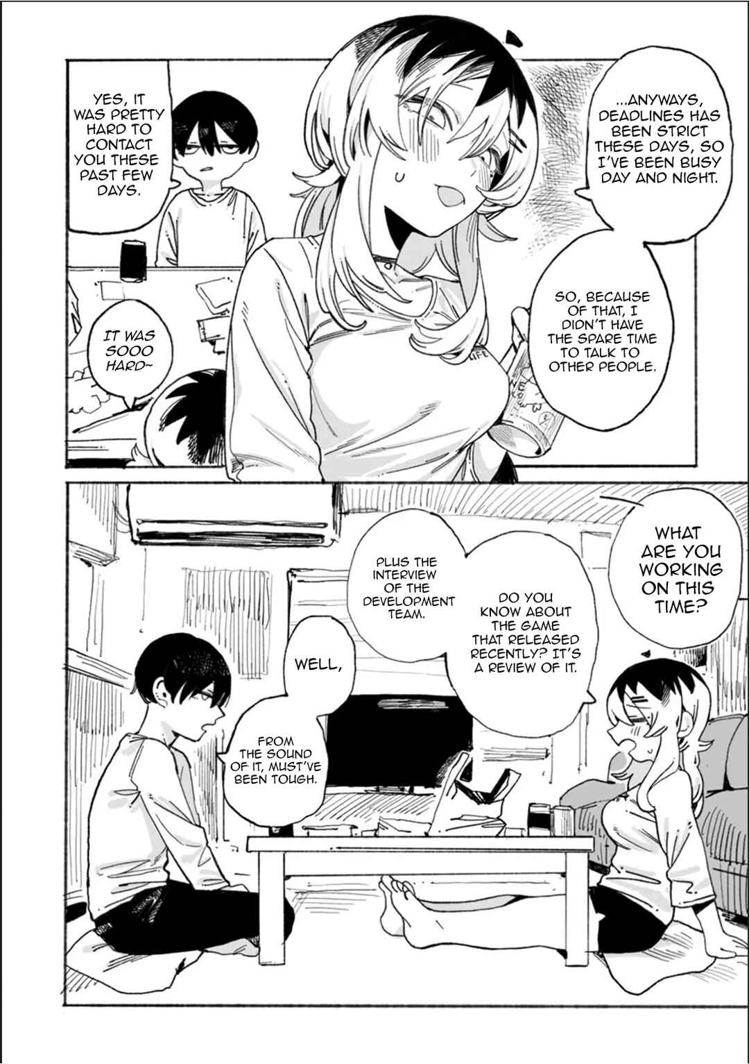 Page 8 Chapter 3 Honjitsu no Urabe-san to
