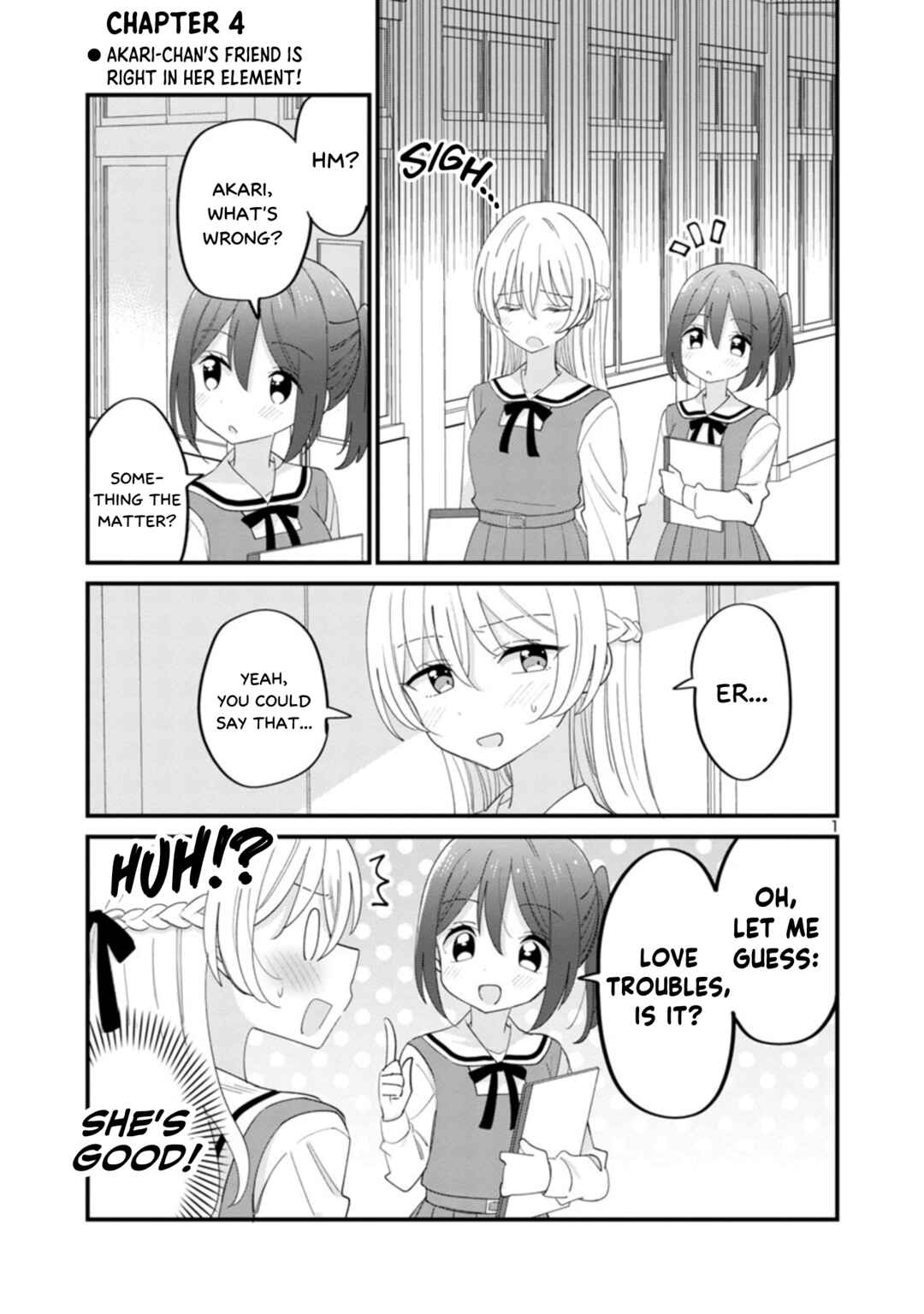 Page 1 Chapter 4 Why is My Crush so Hard on Me?